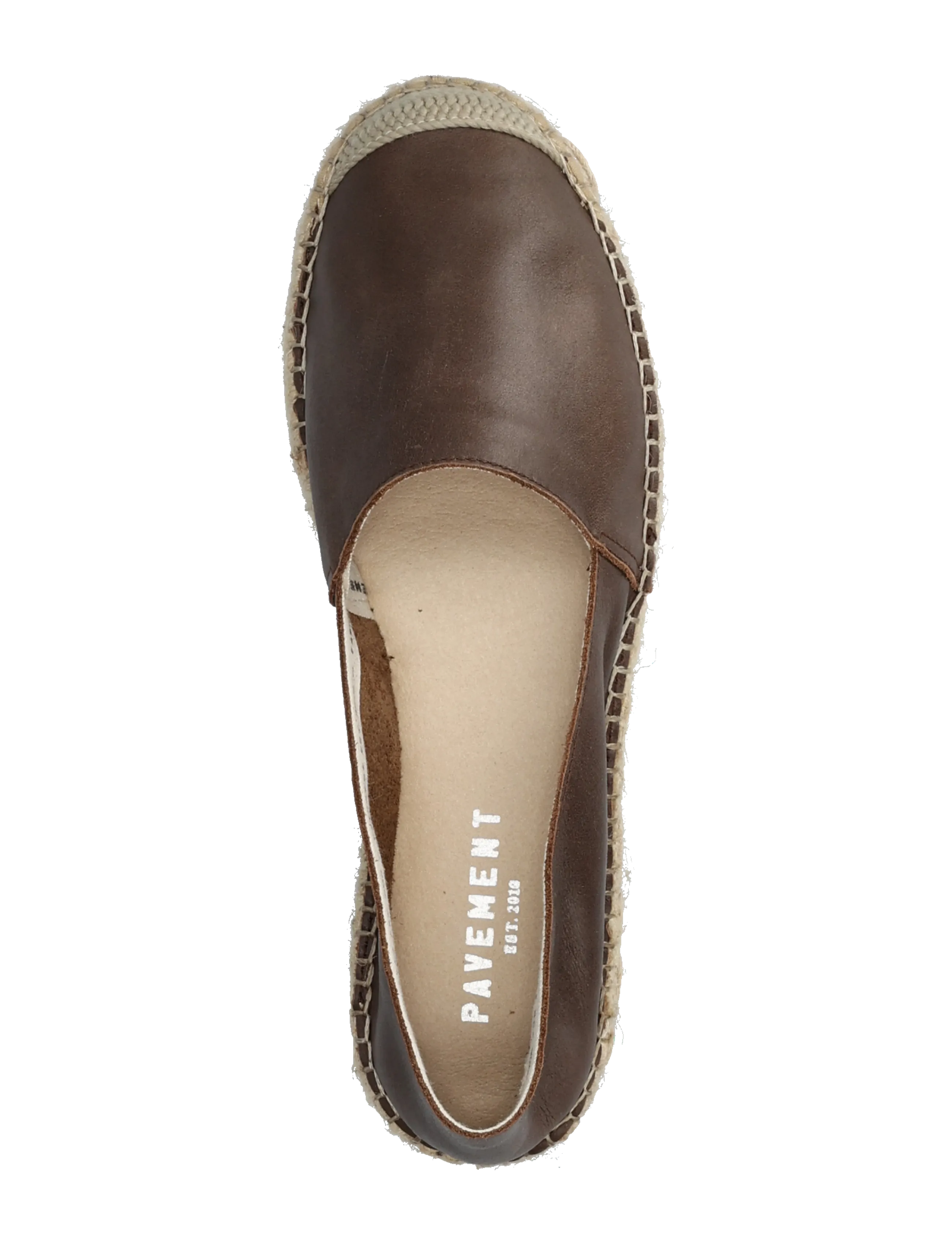 Pavement - Ida nappa - espadryle - brown nappa - 3