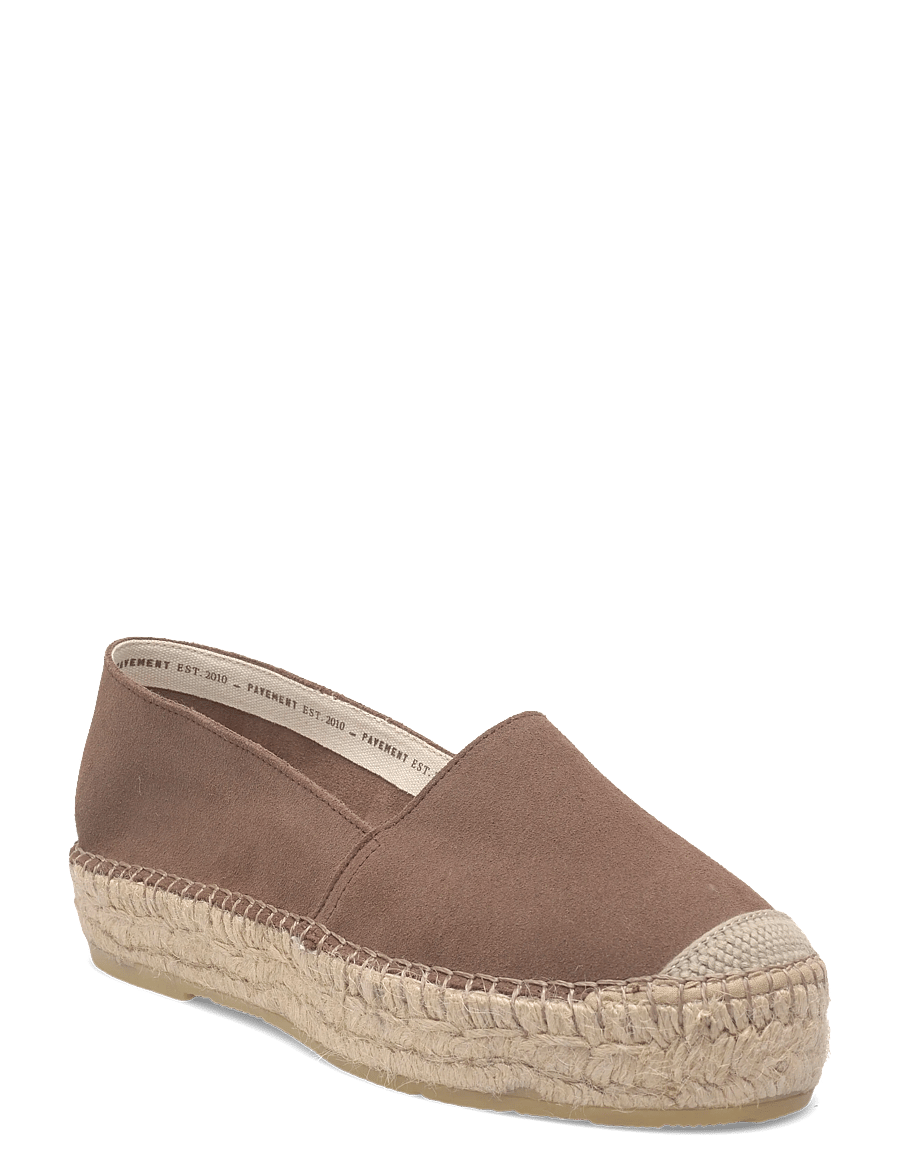 Pavement - Ida - espadrilles - brown suede - 0