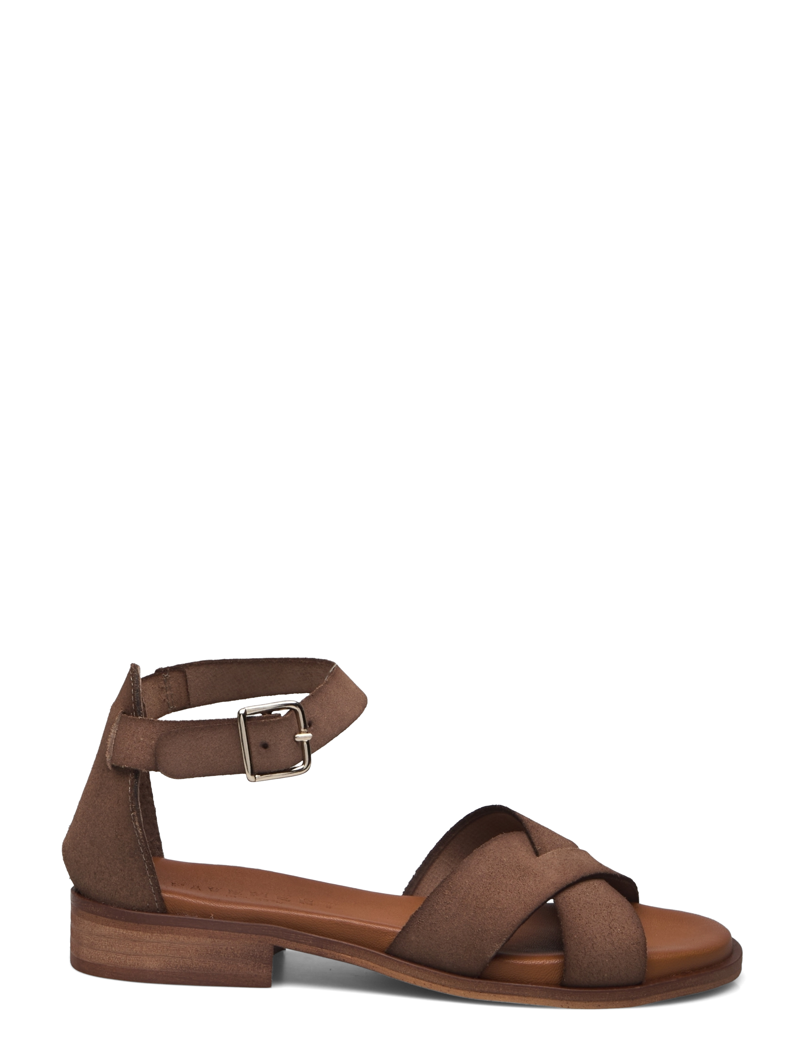 Pavement - Kendra Suede - flat sandals - mole suede - 1