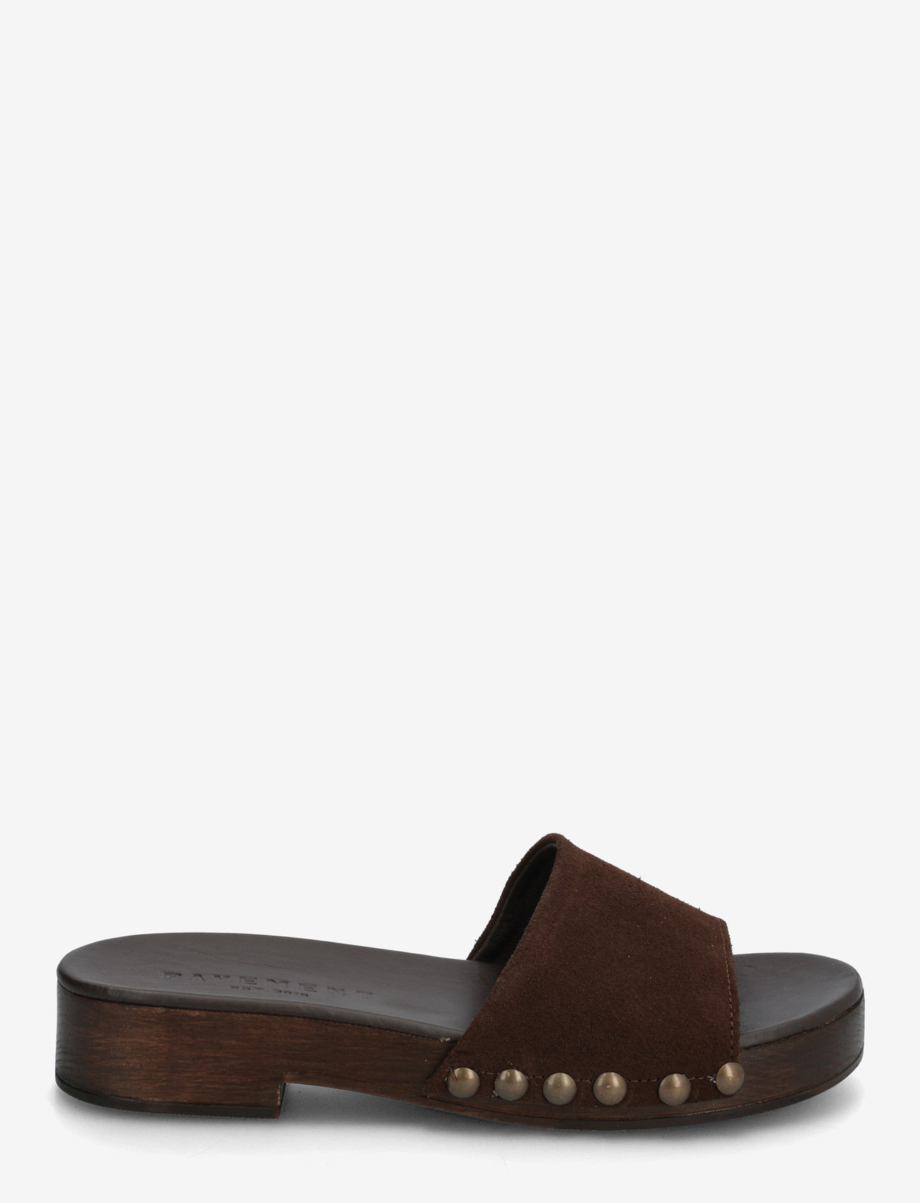 Pavement - Nina - kontsata muula-stiilid jalanõud - brown suede - 1
