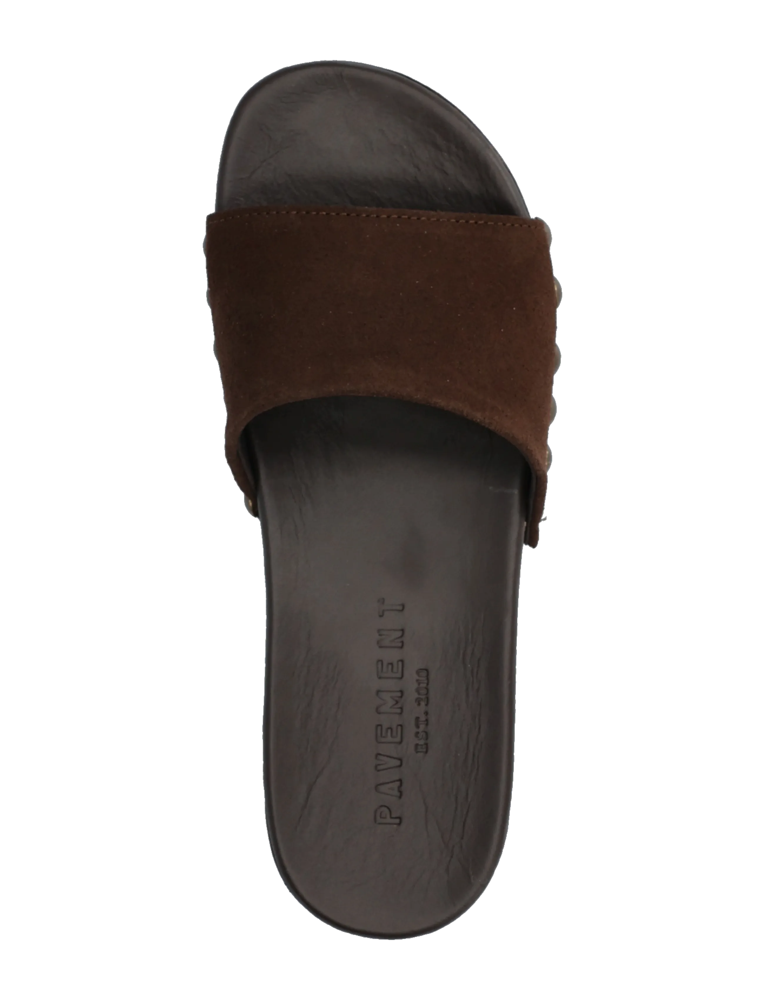 Pavement - Nina - flache pantoletten - brown suede - 3