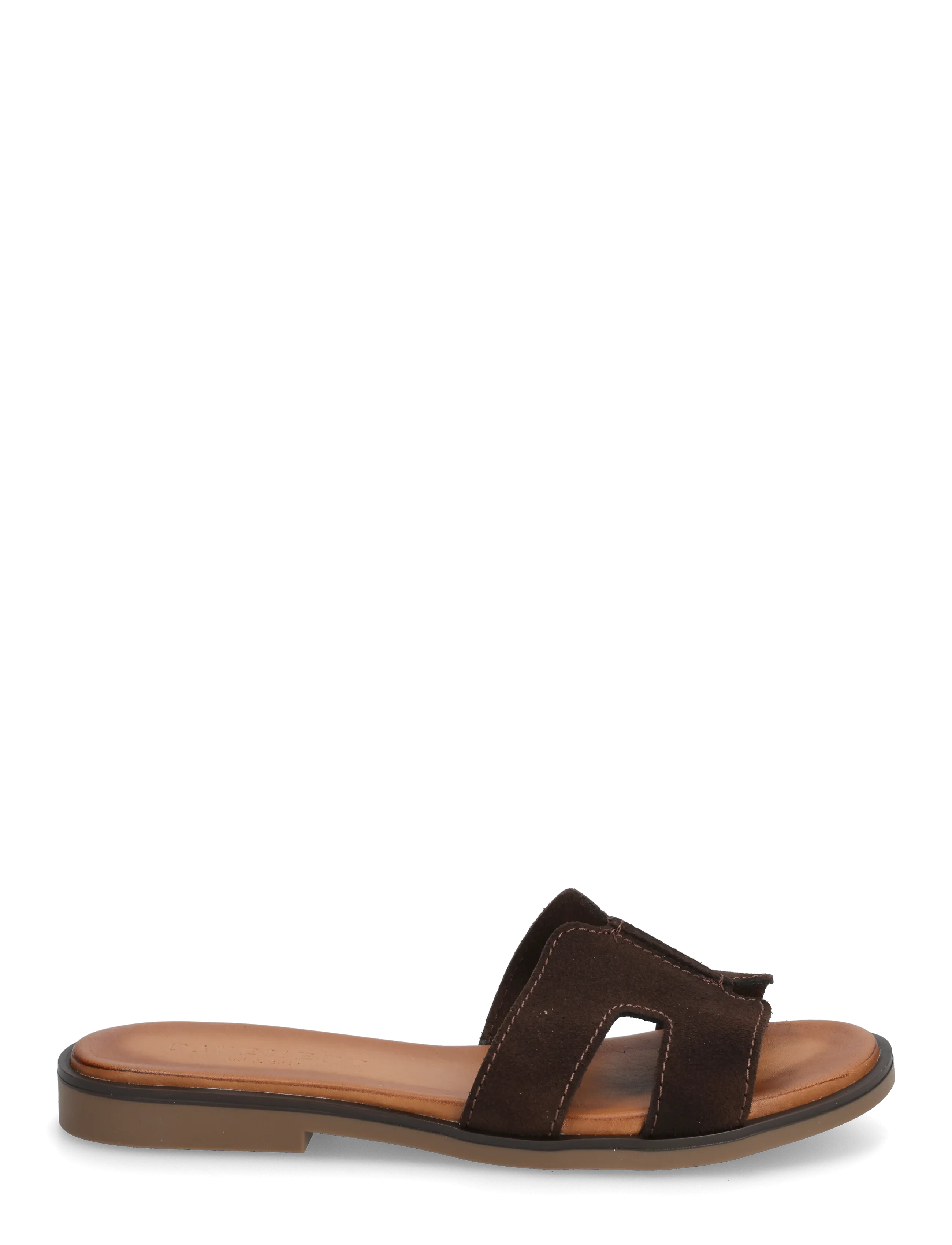Pavement - Pam Suede - platta sandaler - brown suede - 2