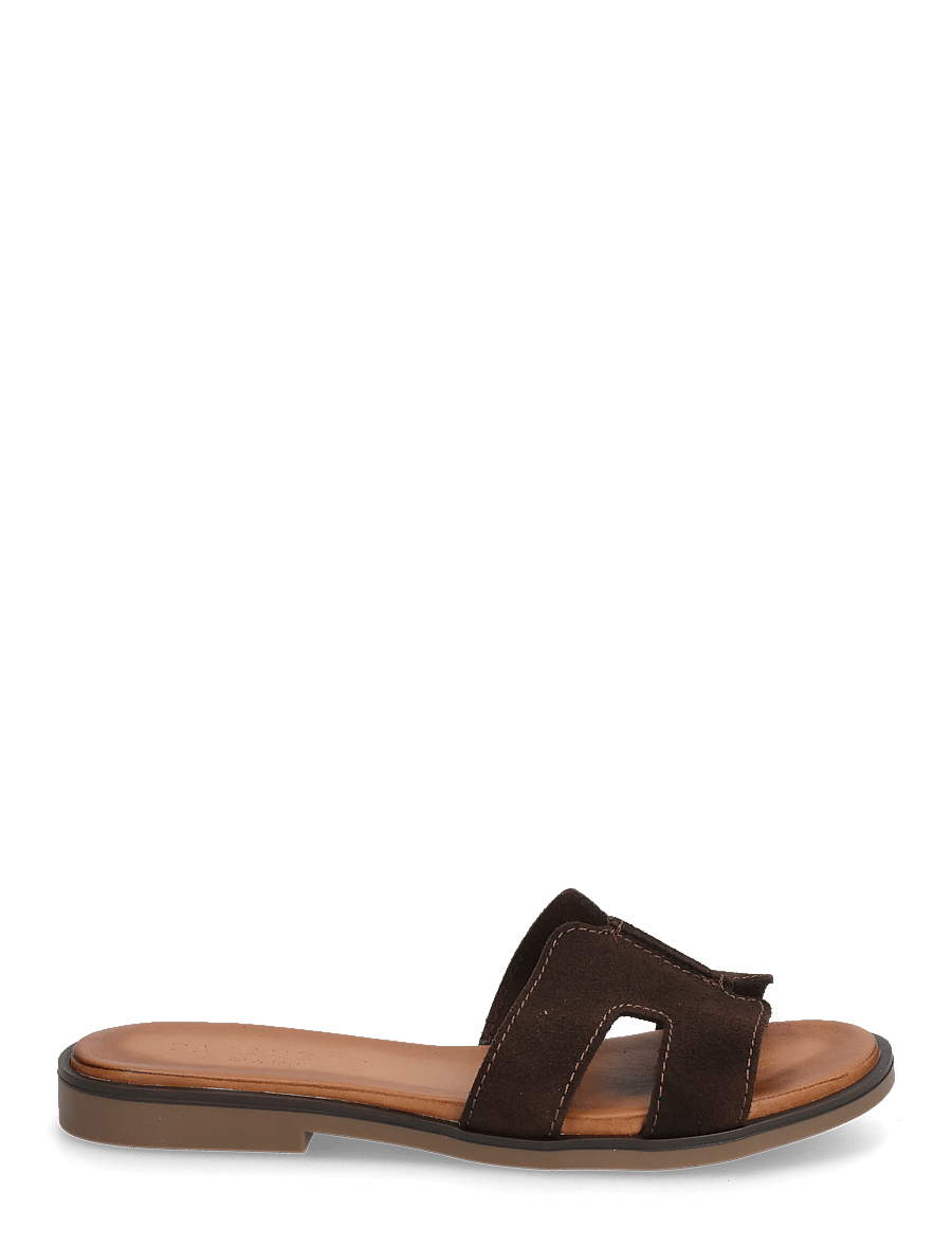 Pavement - Pam Suede - sandales plates - brown suede - 2