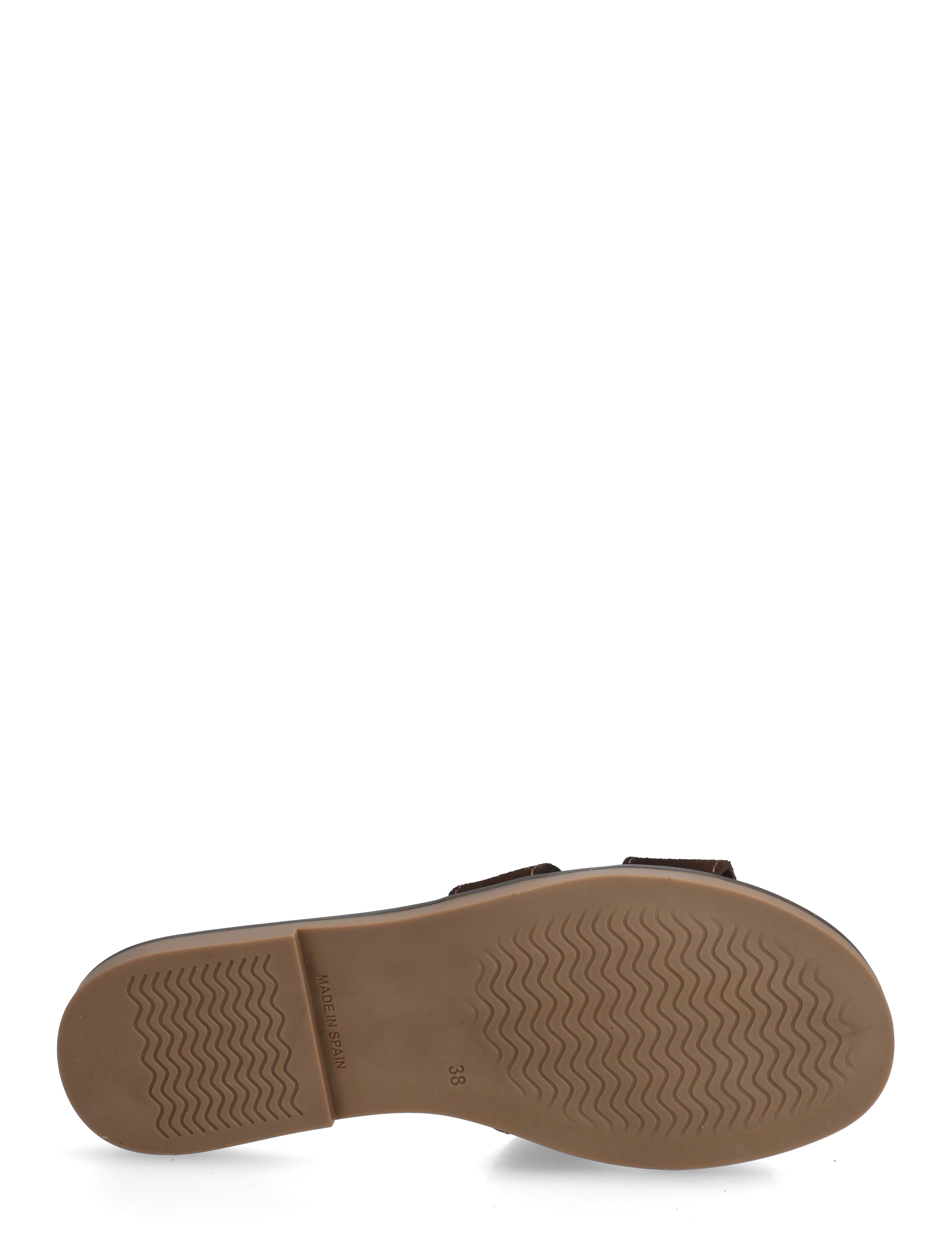 Pavement - Pam Suede - platta sandaler - brown suede - 4