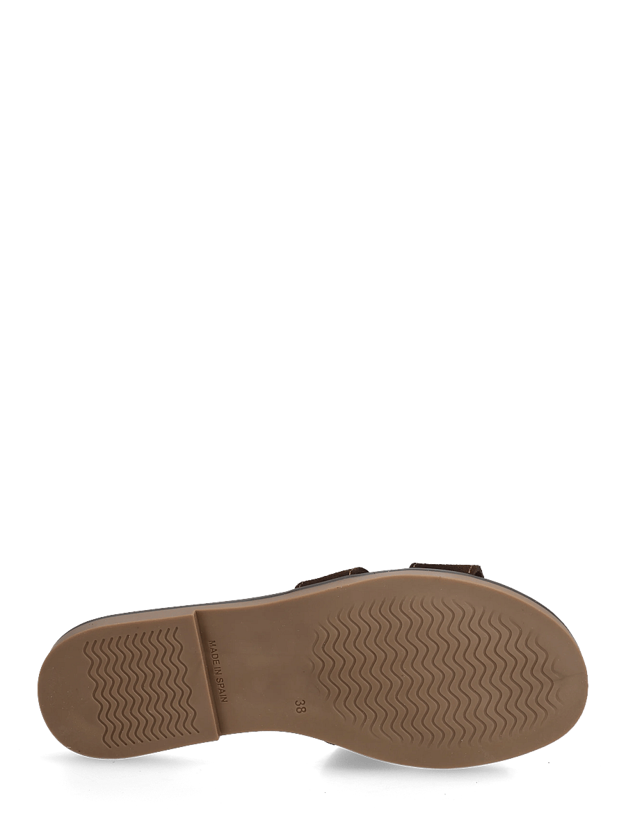 Pavement - Pam Suede - sandales plates - brown suede - 4