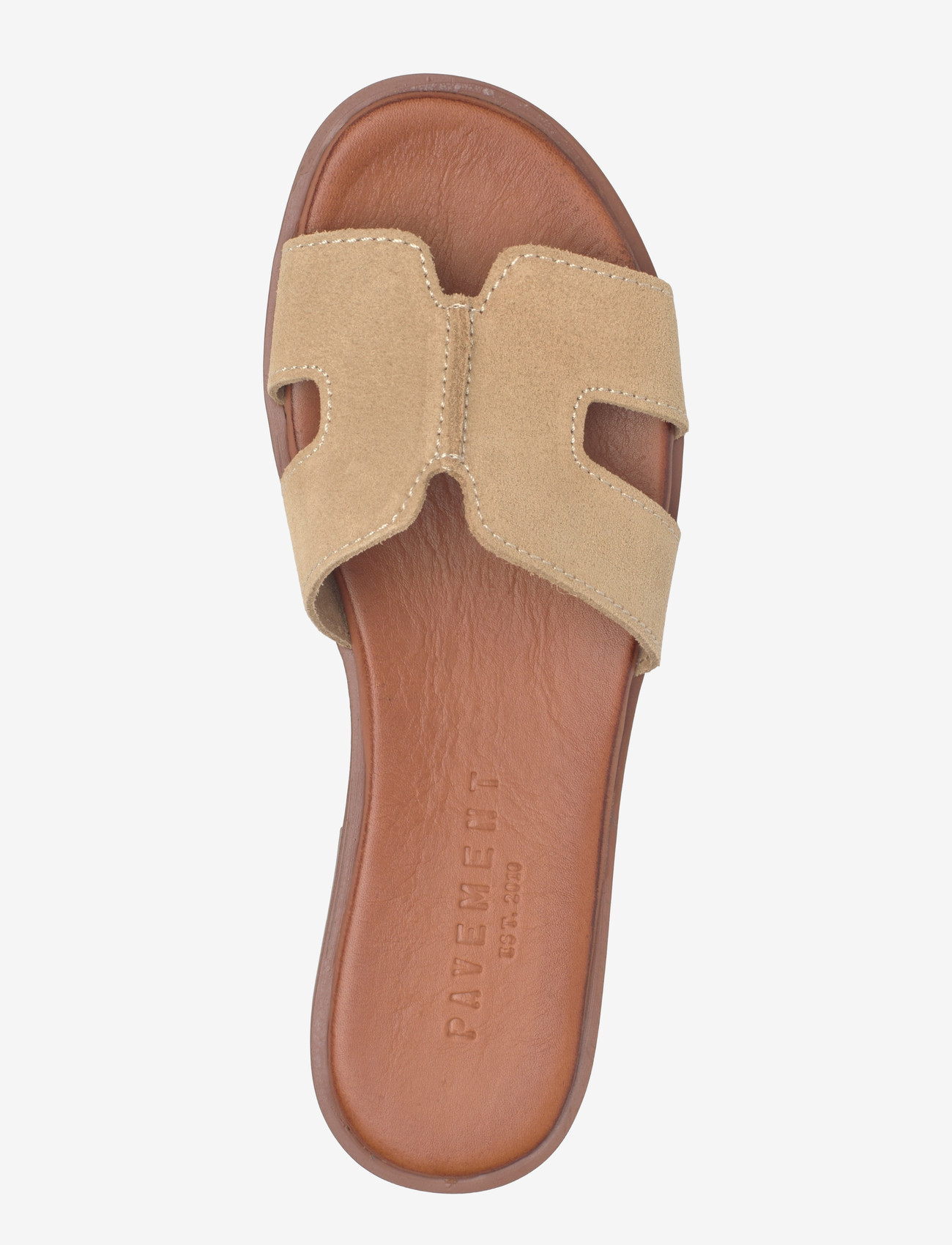 Pavement - Pam Suede - flade sandaler - mushroom suede - 3