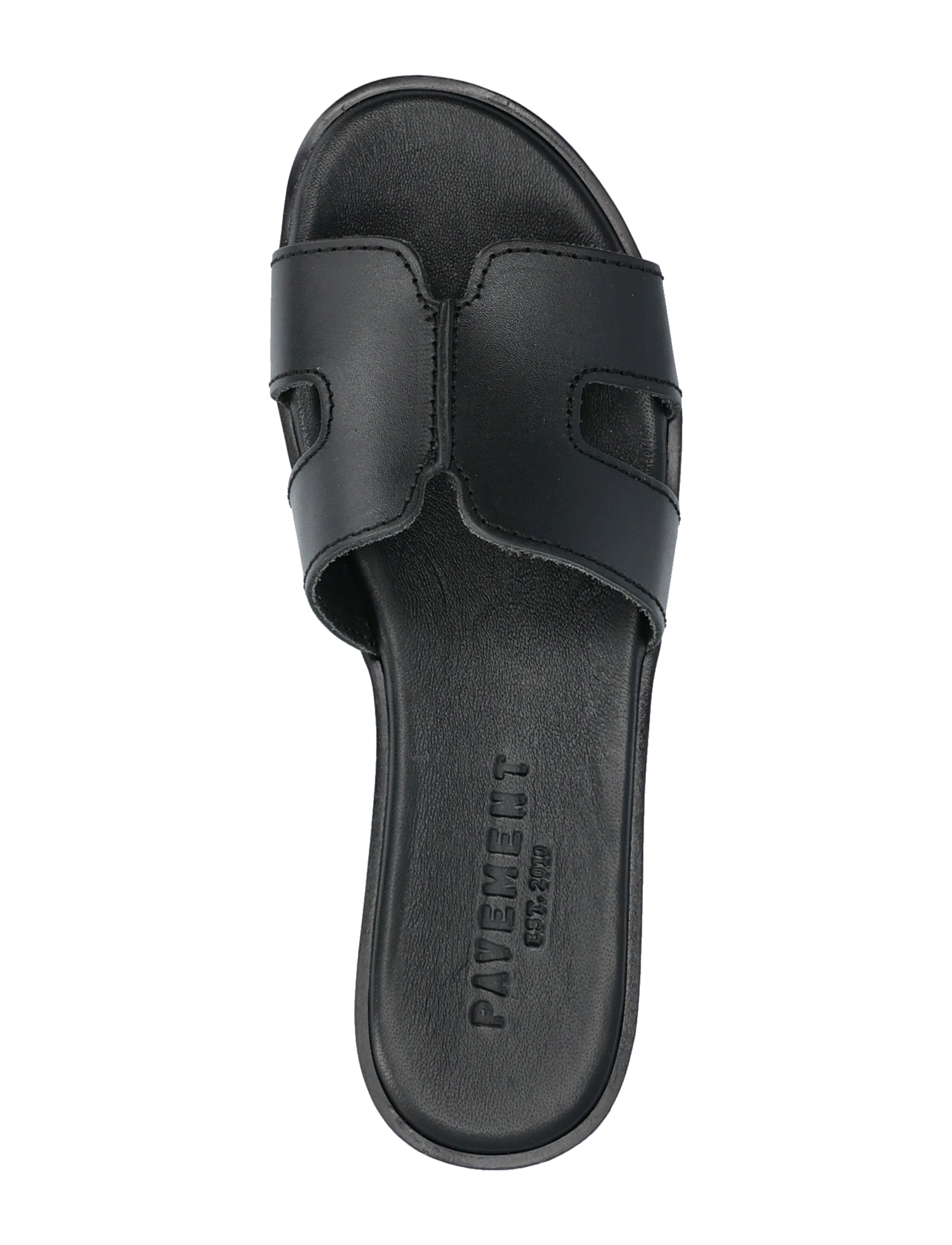 Pavement - Pam - platta sandaler - all black - 3