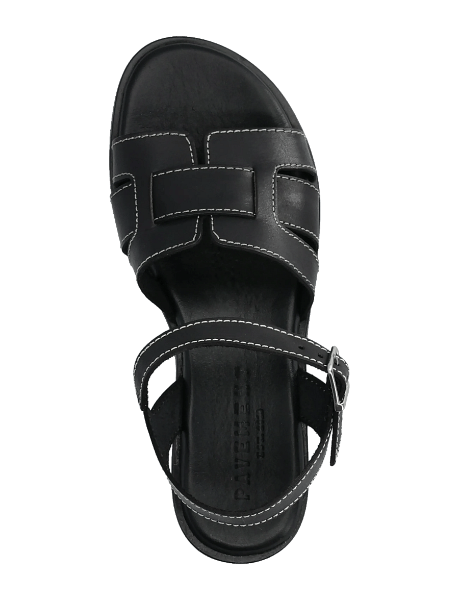 Pavement - Anja - flache sandalen - black - 3