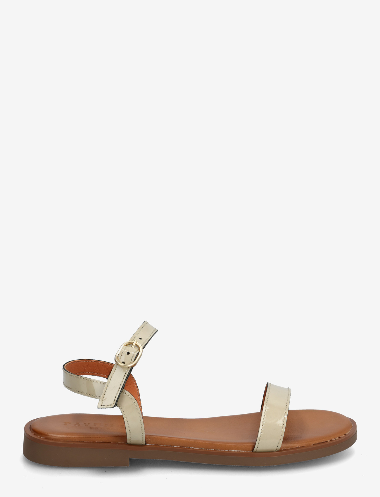 Pavement - Leonora - kontsata sandaalid - beige patent - 1