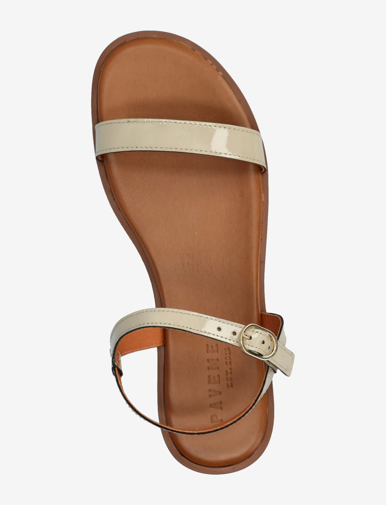 Pavement - Leonora - kontsata sandaalid - beige patent - 3