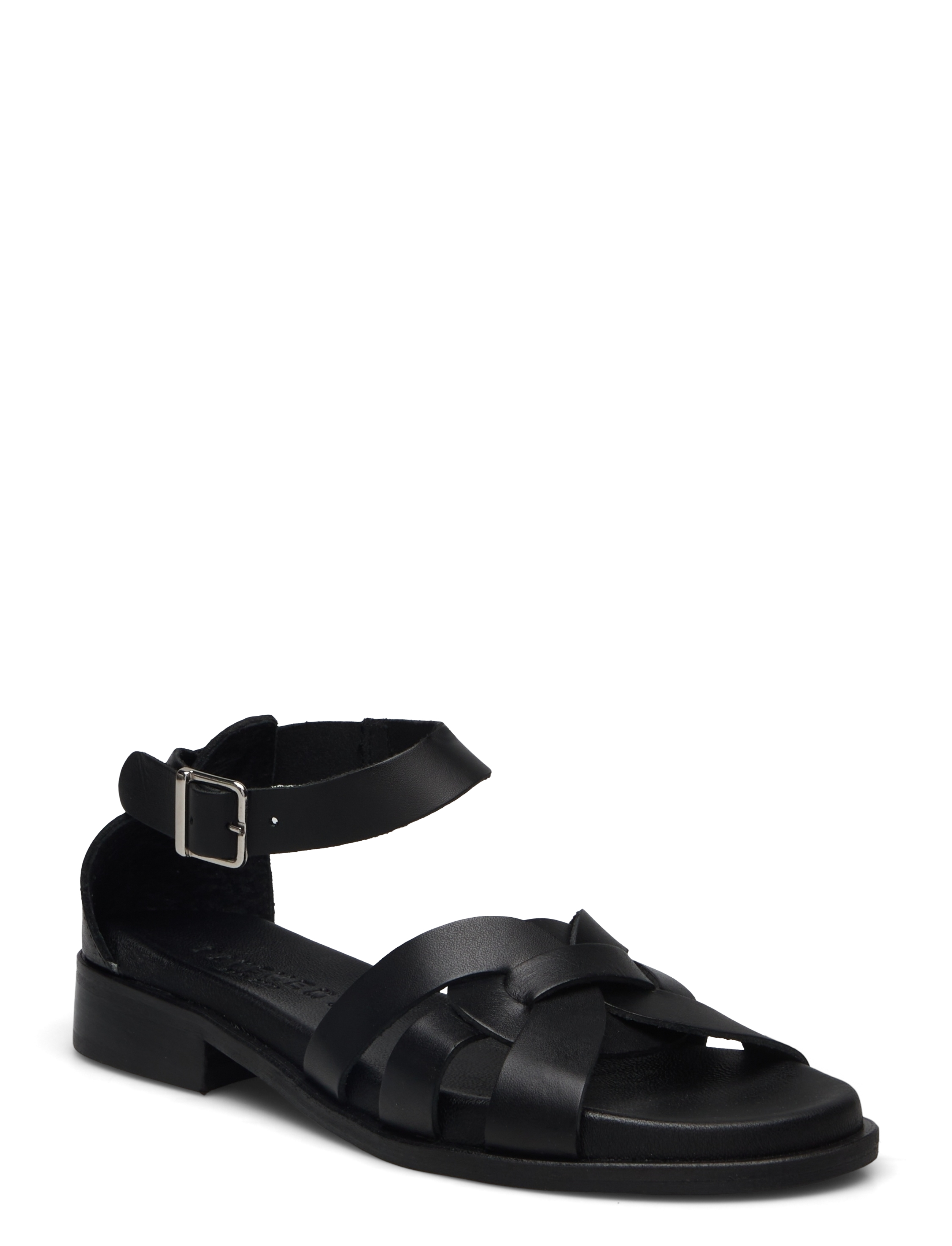Pavement Aretha, 38, Black, Sandaler > Flade, Dame