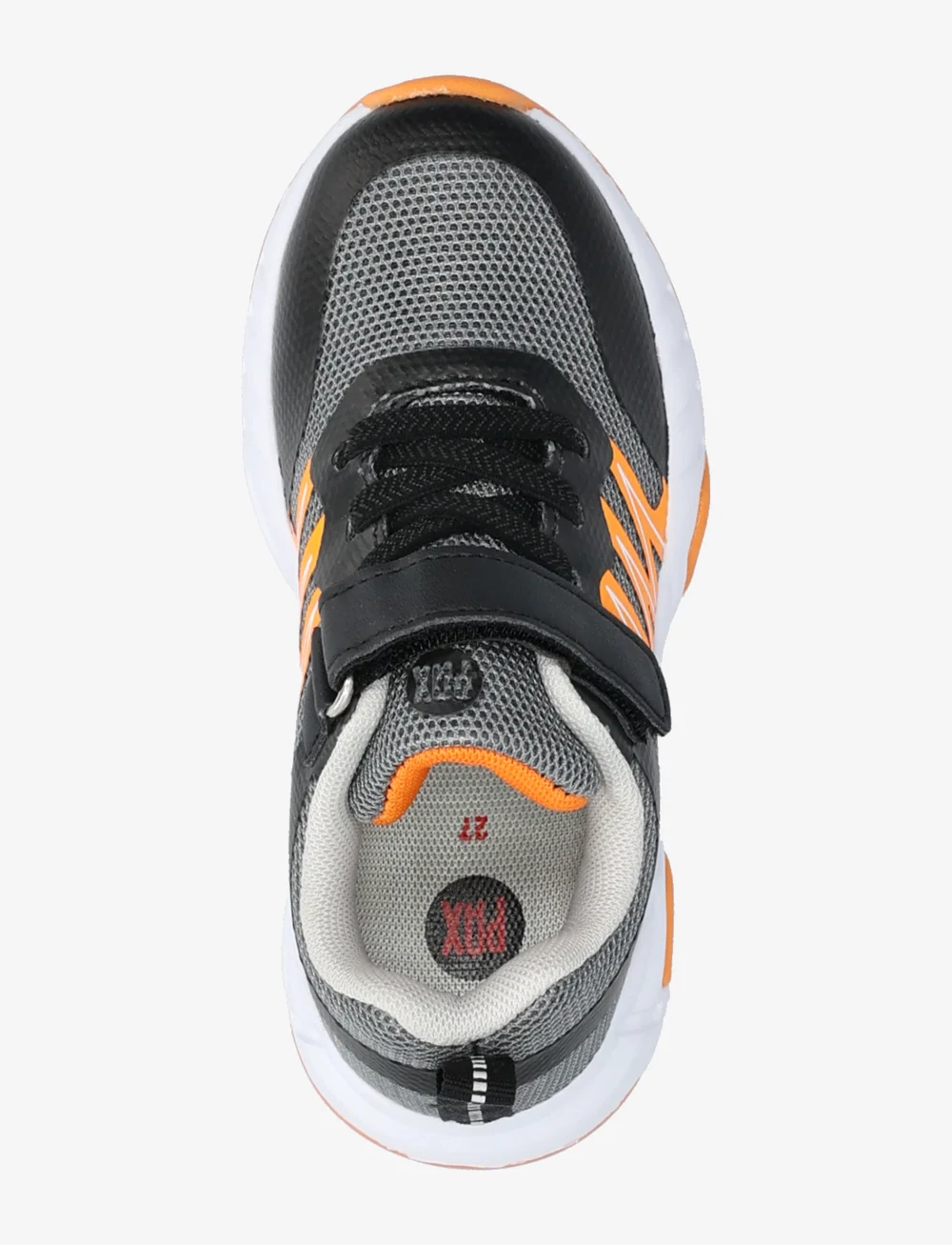 PAX - HELIX PAX - lave sneakers - grey/orange - 3