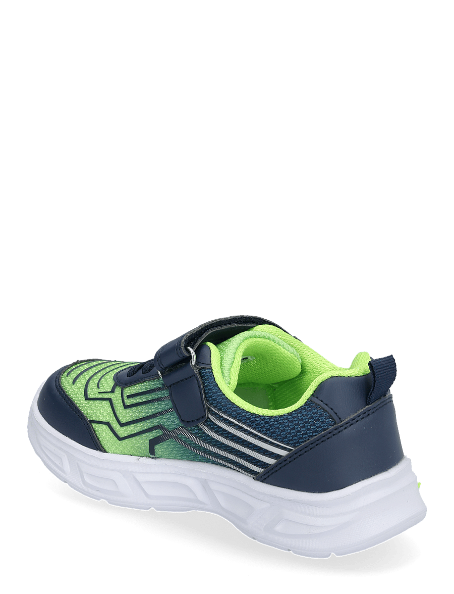 PAX - FLASH PAX - blinkende turnschuhe - lime/navy - 2