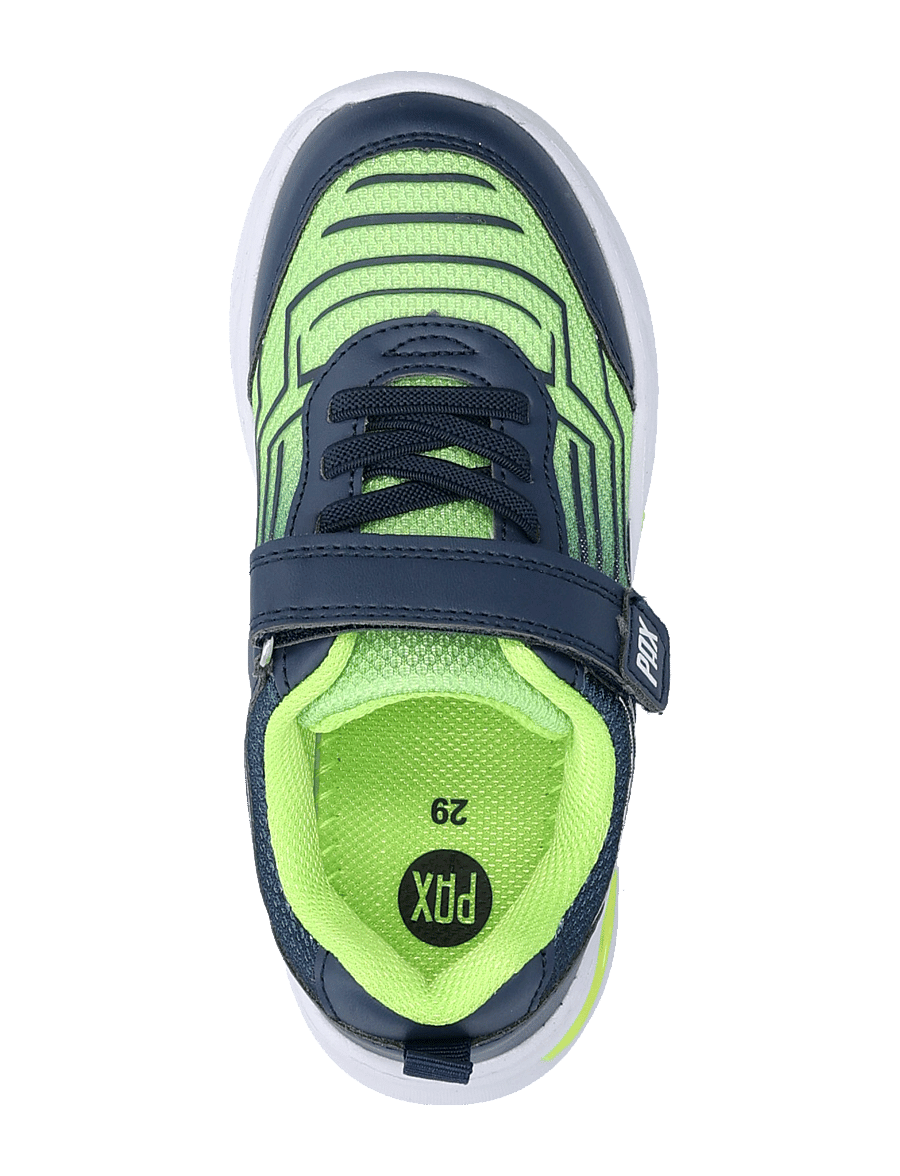 PAX - FLASH PAX - blinkende turnschuhe - lime/navy - 3