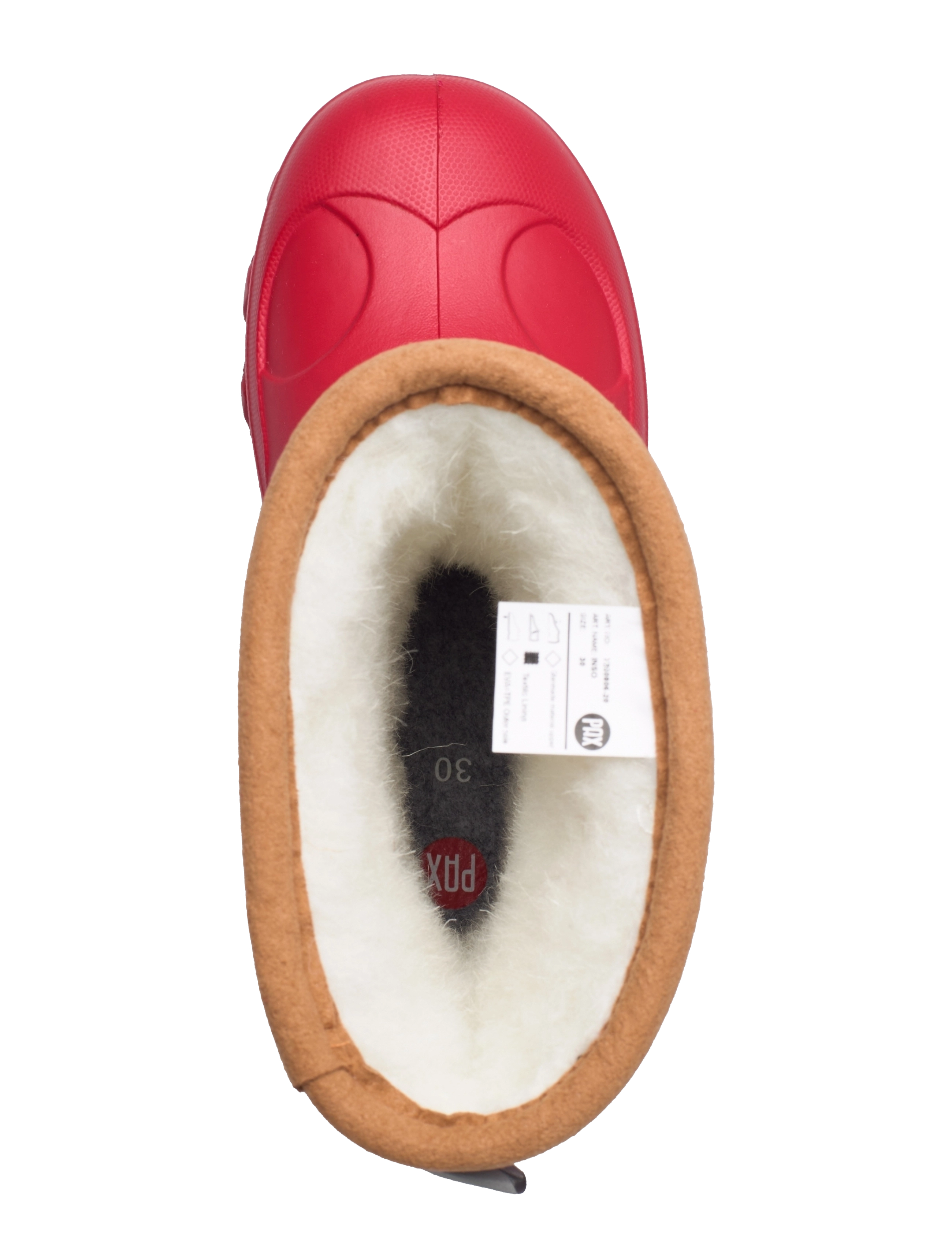 PAX - INSO PAX - lined rubberboots - red - 3