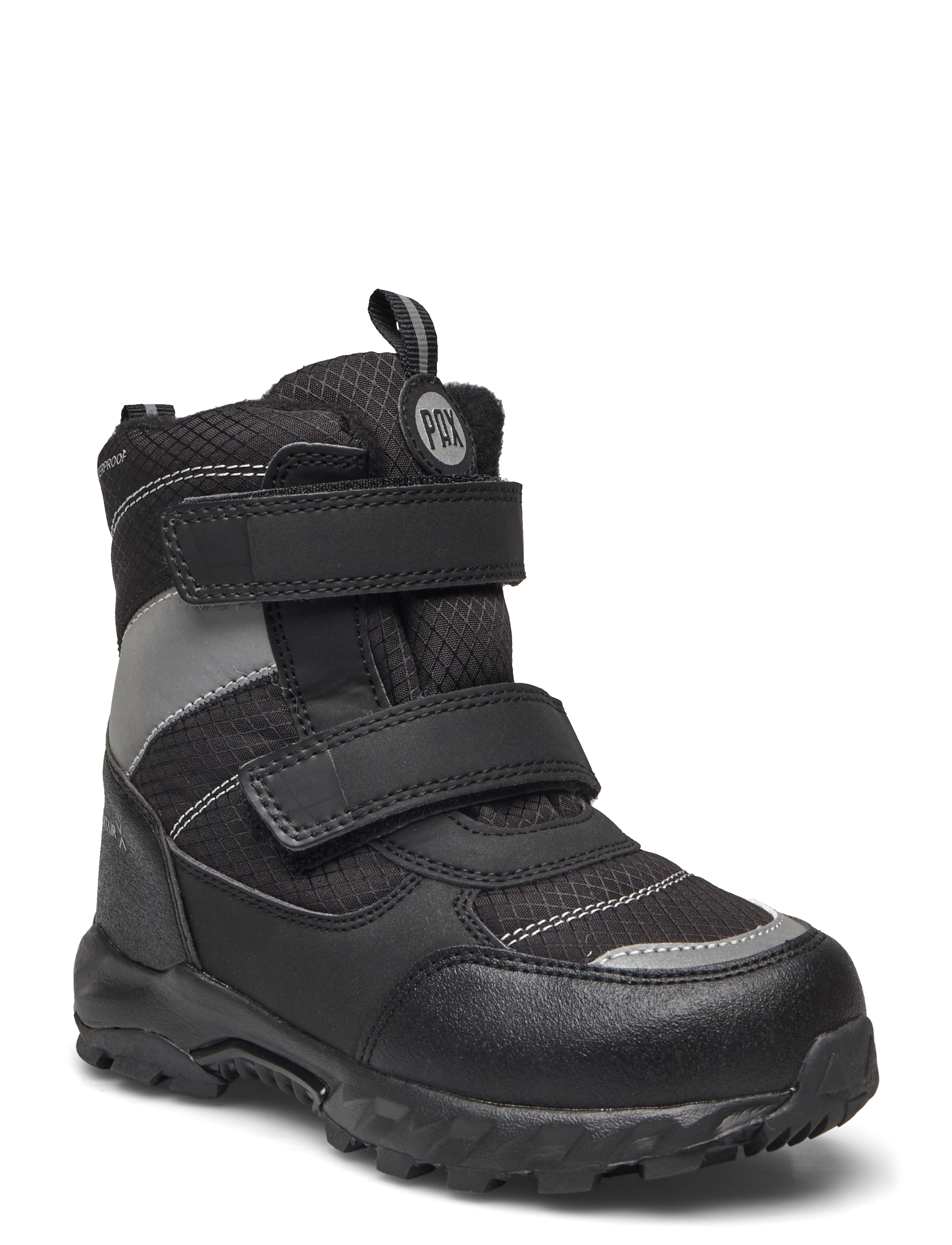 PAX Nuuk Pax, 26, Winter Boots, Schwarz - Boots W. Velcro, Kinder