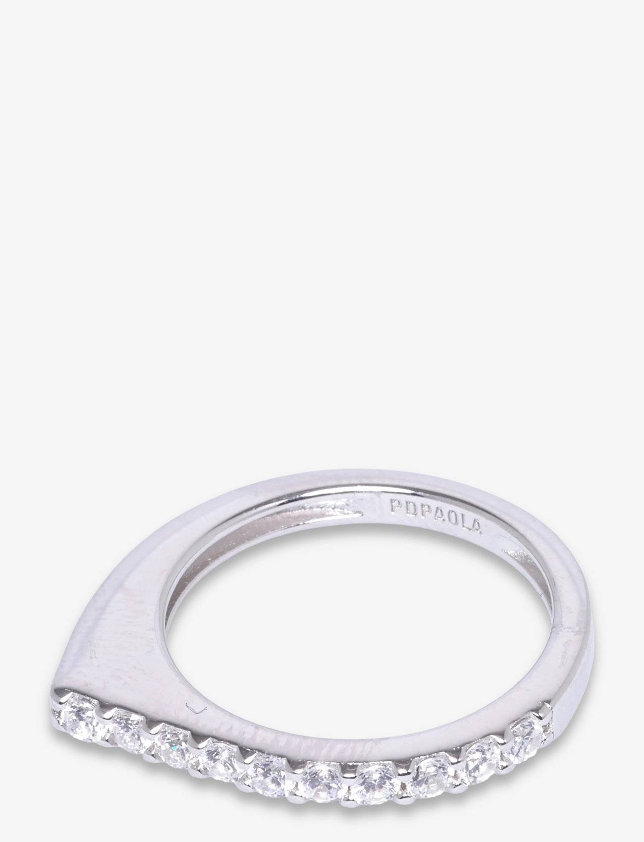 PD Paola - PDPAOLA Gloss silver ring - ringe - silver - 0