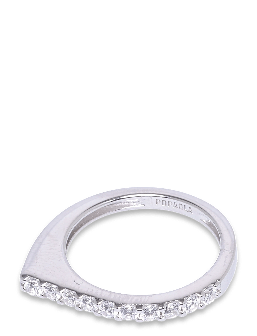 PD Paola - PDPAOLA Gloss silver ring - rings - silver - 0