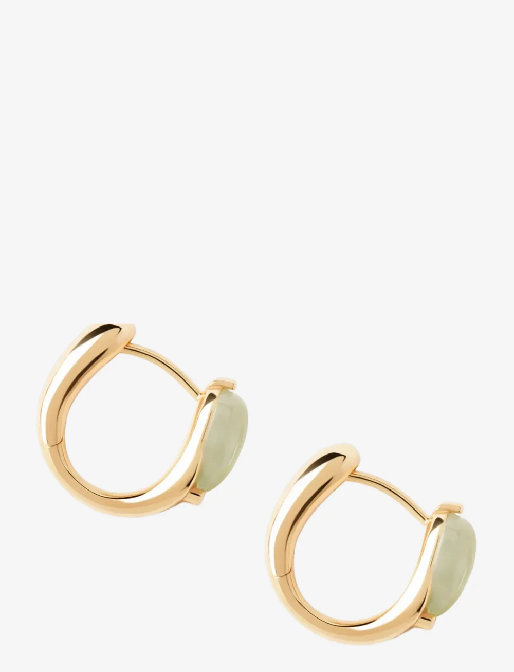 PD Paola - PDPAOLA Prehnite Isla hoops - hoops - green - 2