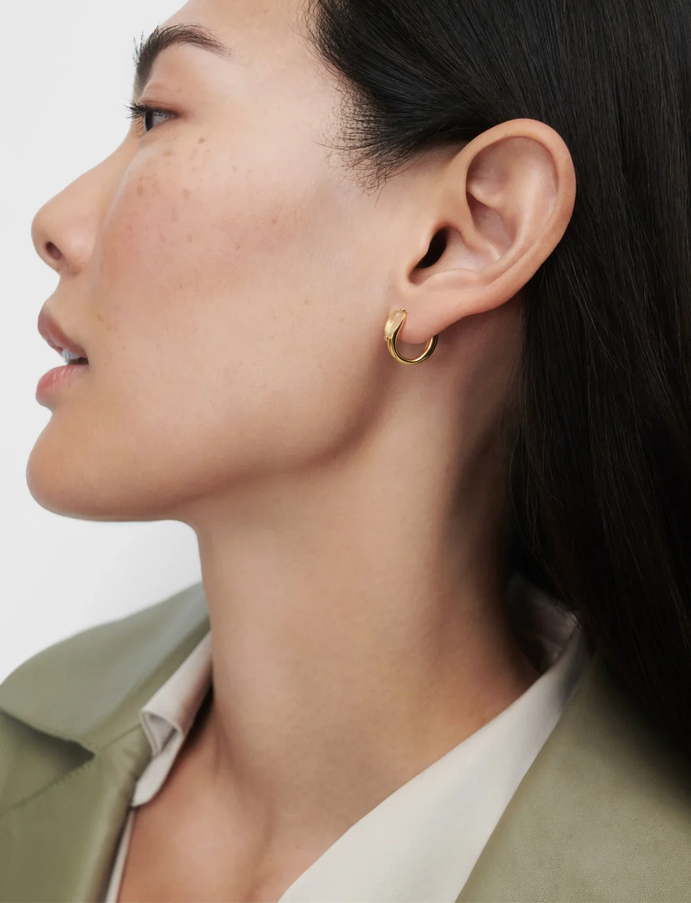 PD Paola - PDPAOLA Prehnite Isla hoops - hoops - green - 0
