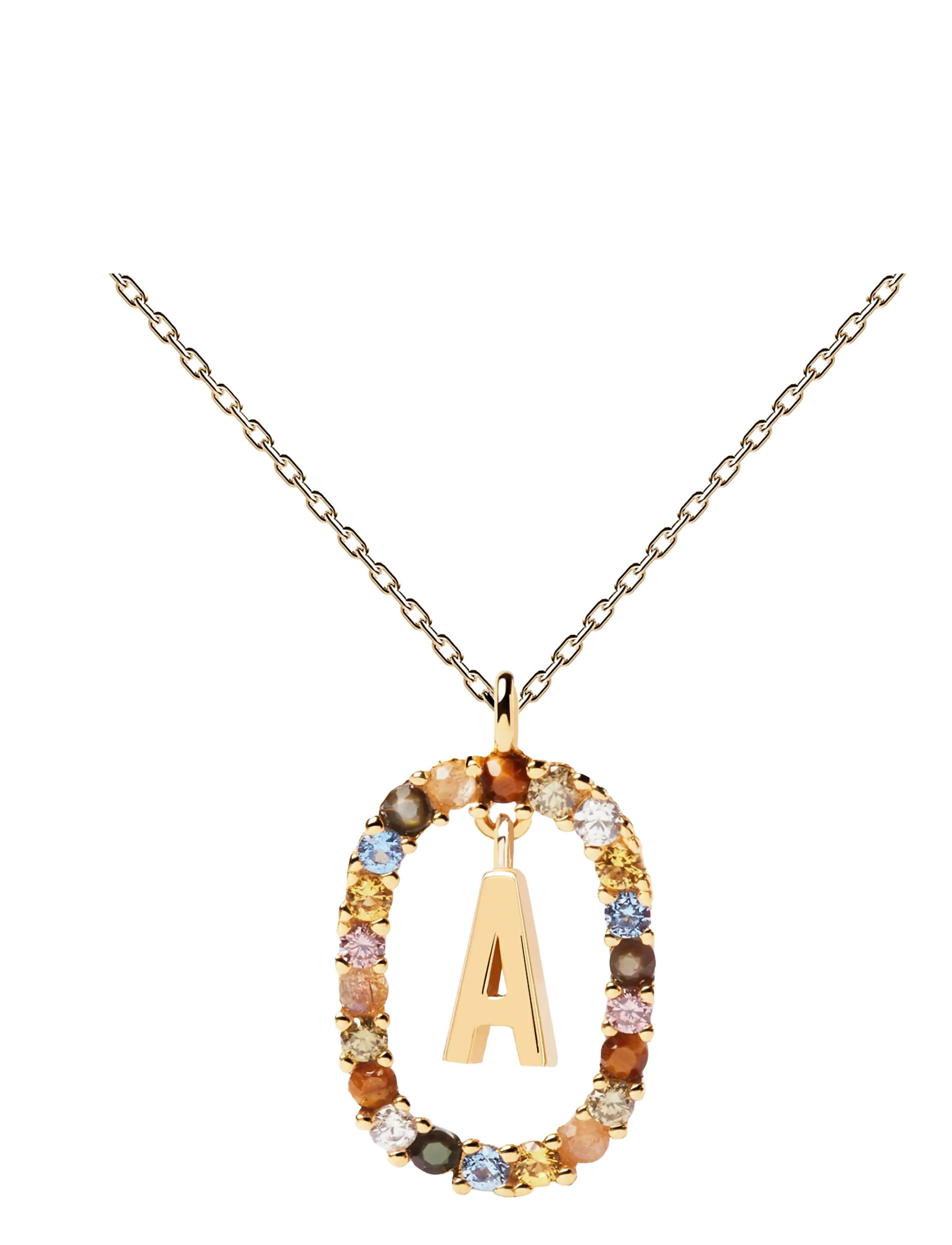 PD PAOLA Letter Kette Gold - E - Damen
