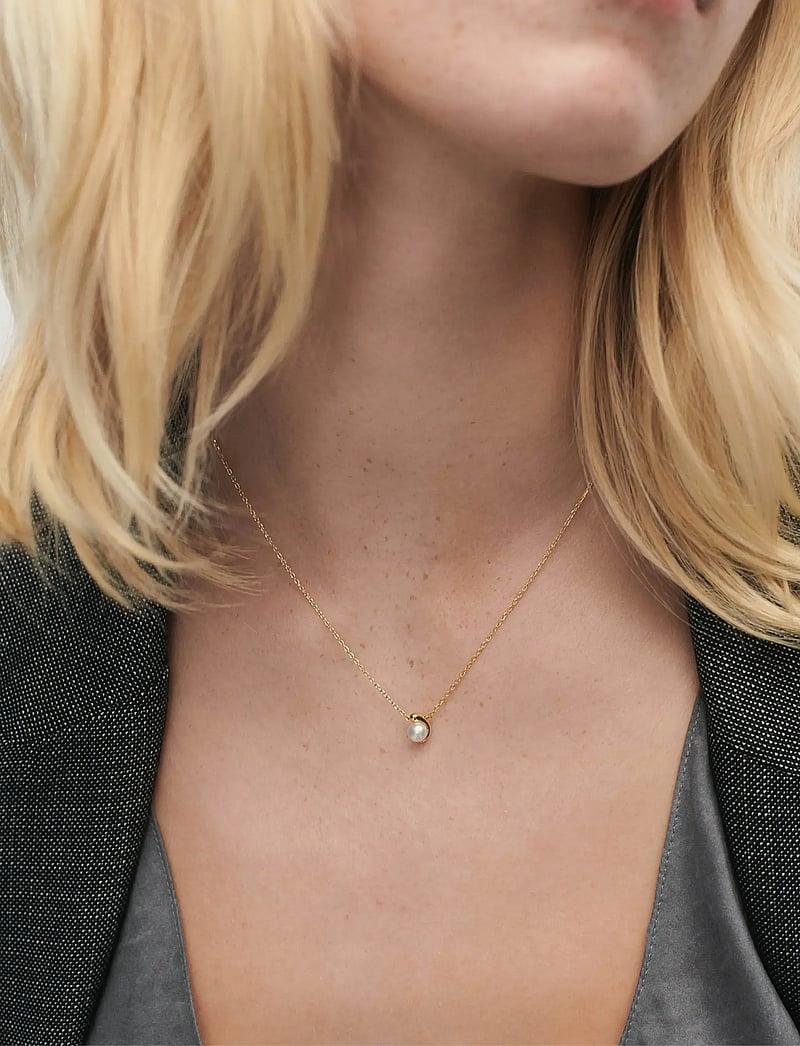 PD Paola - PDPAOLA La perla solitary necklace - ketten mit anhänger - gold - 0