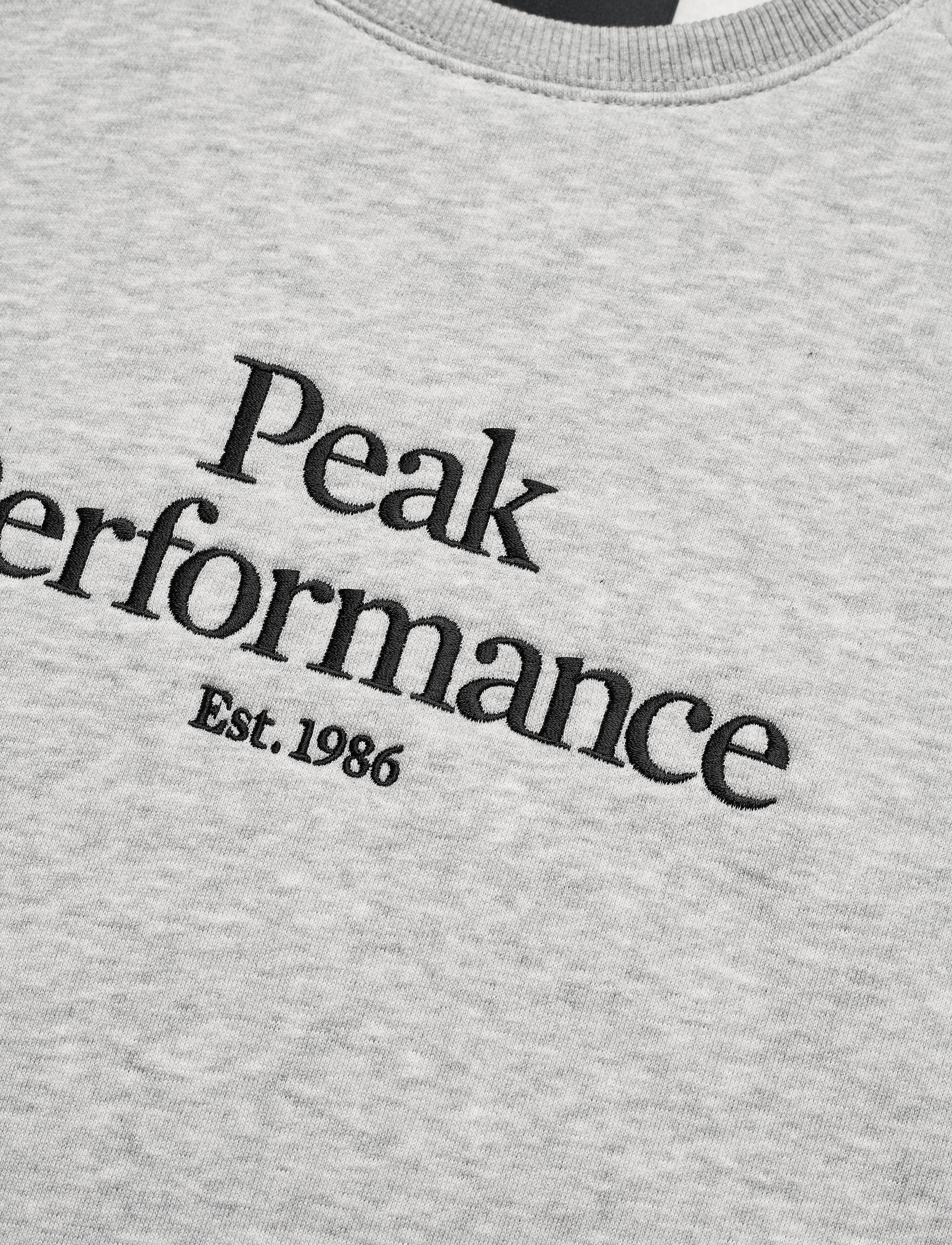 Peak Performance - W Original Crew - grey - 2