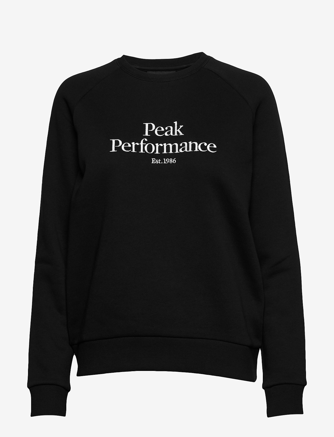 Peak Performance - W Original Crew - black - 0