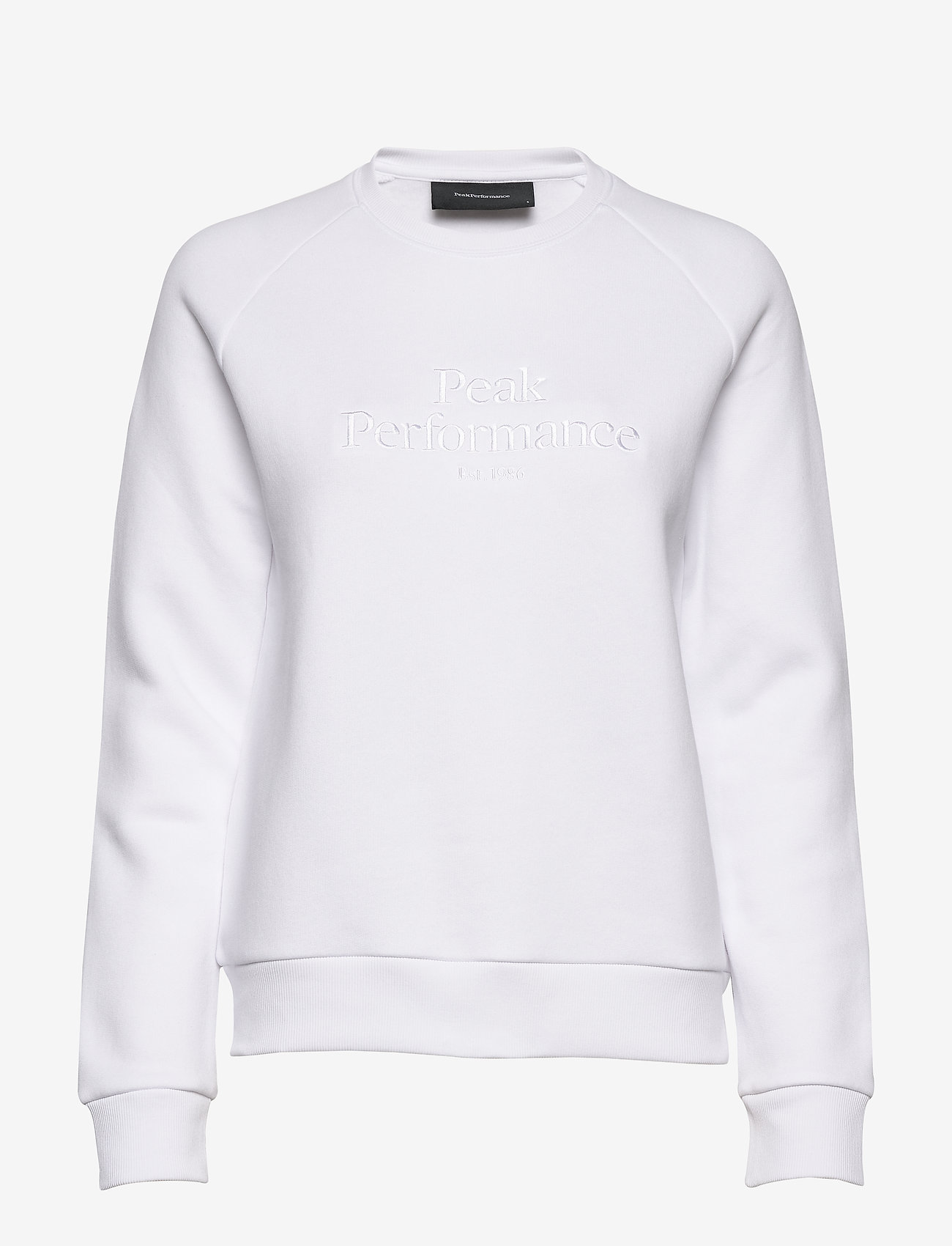 Peak Performance - W Original Crew - white - 0