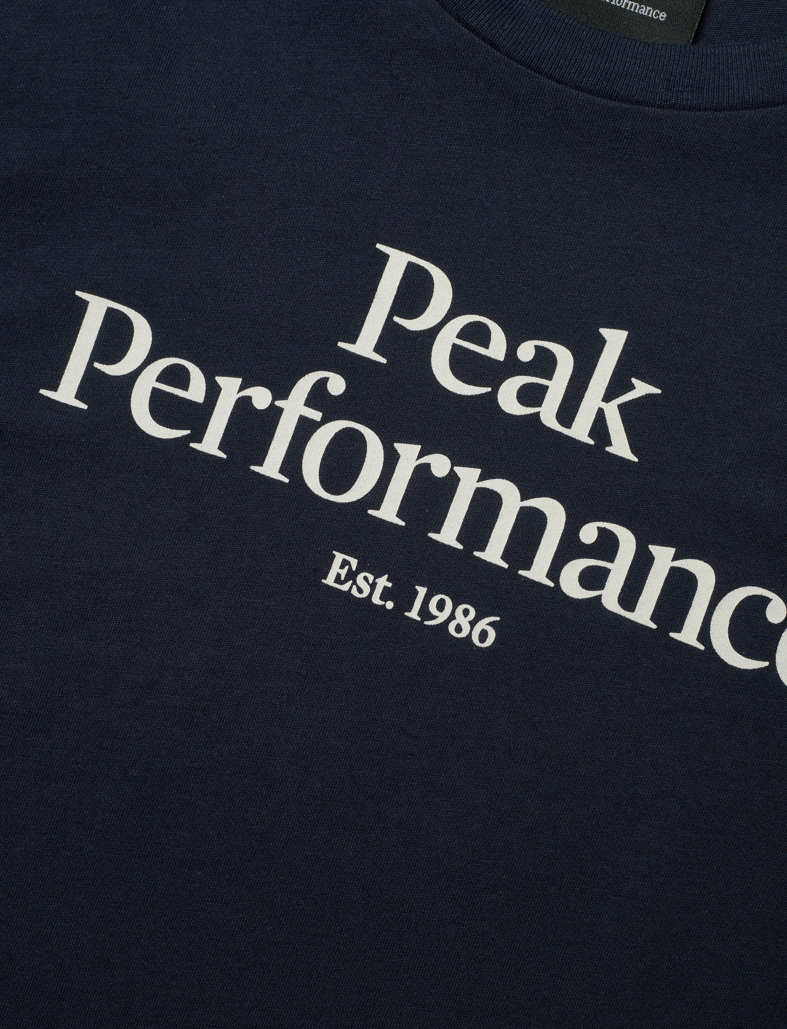 Peak Performance - JR Original Long Sleeve - blue shadow - 2