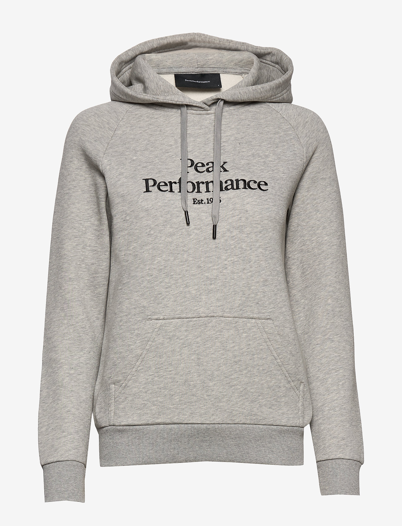 Peak Performance - W Original Hood - med grey mel - 0