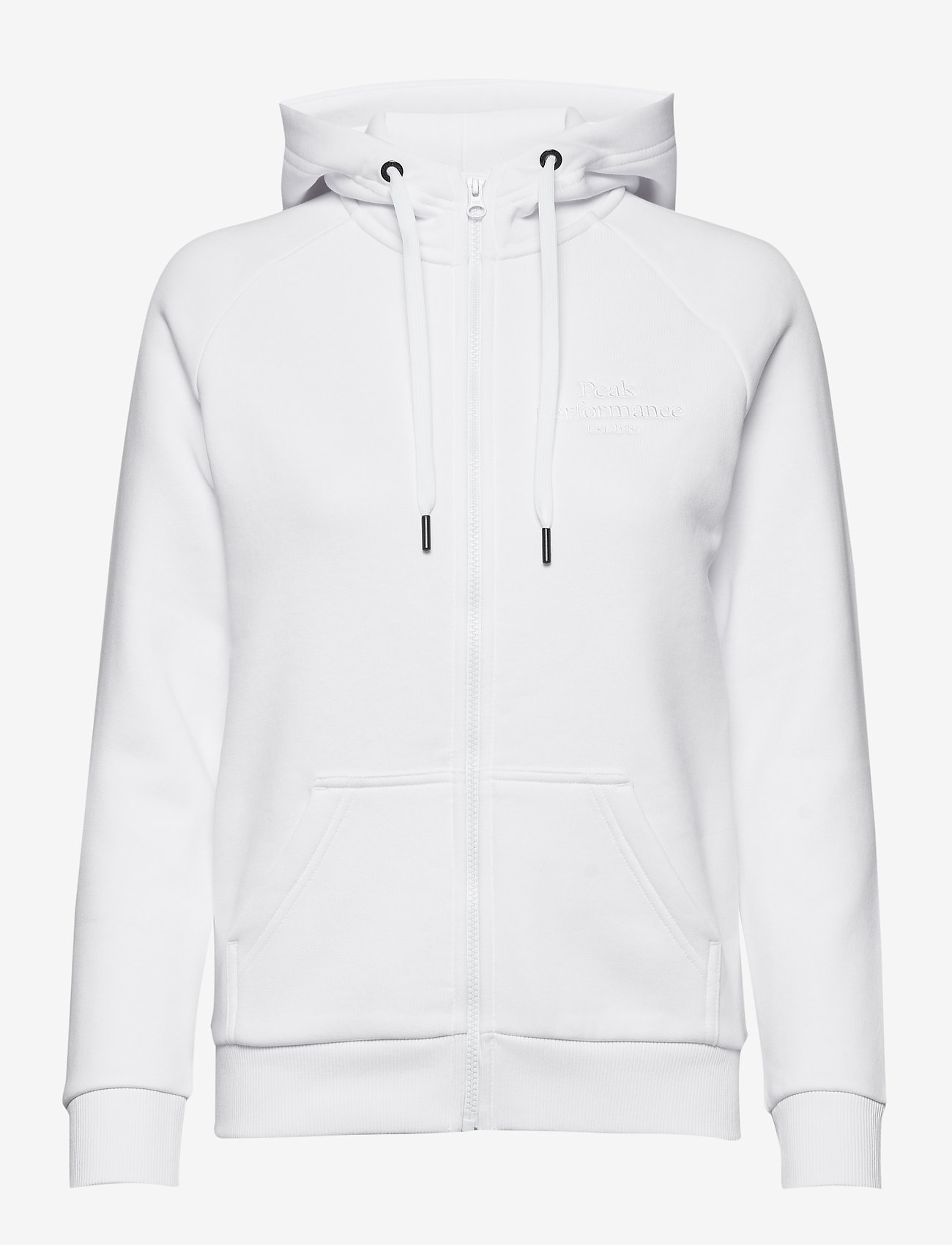 W Original Zip Hood - WHITE