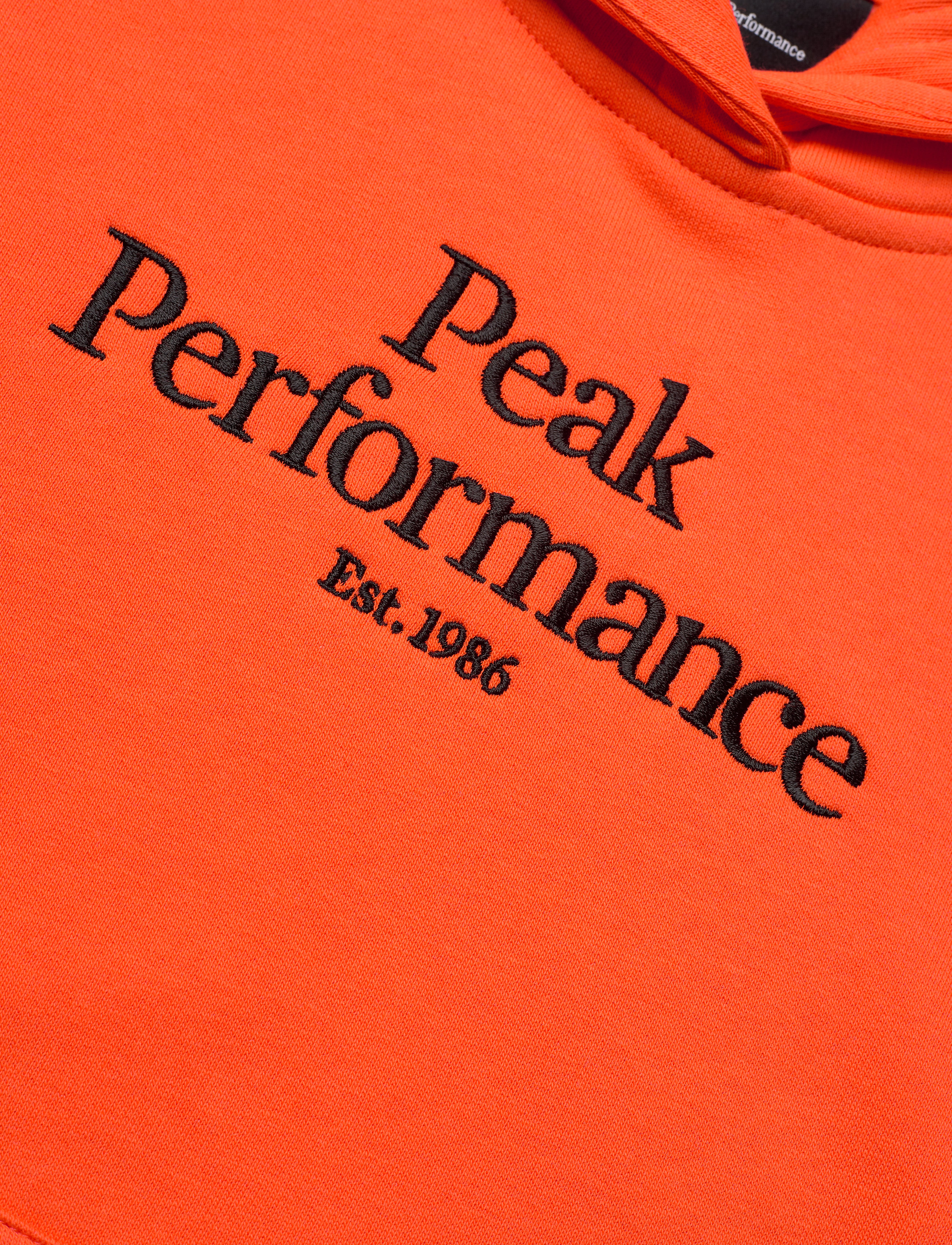 Peak Performance - JR Original Hoodie - aglow - 2