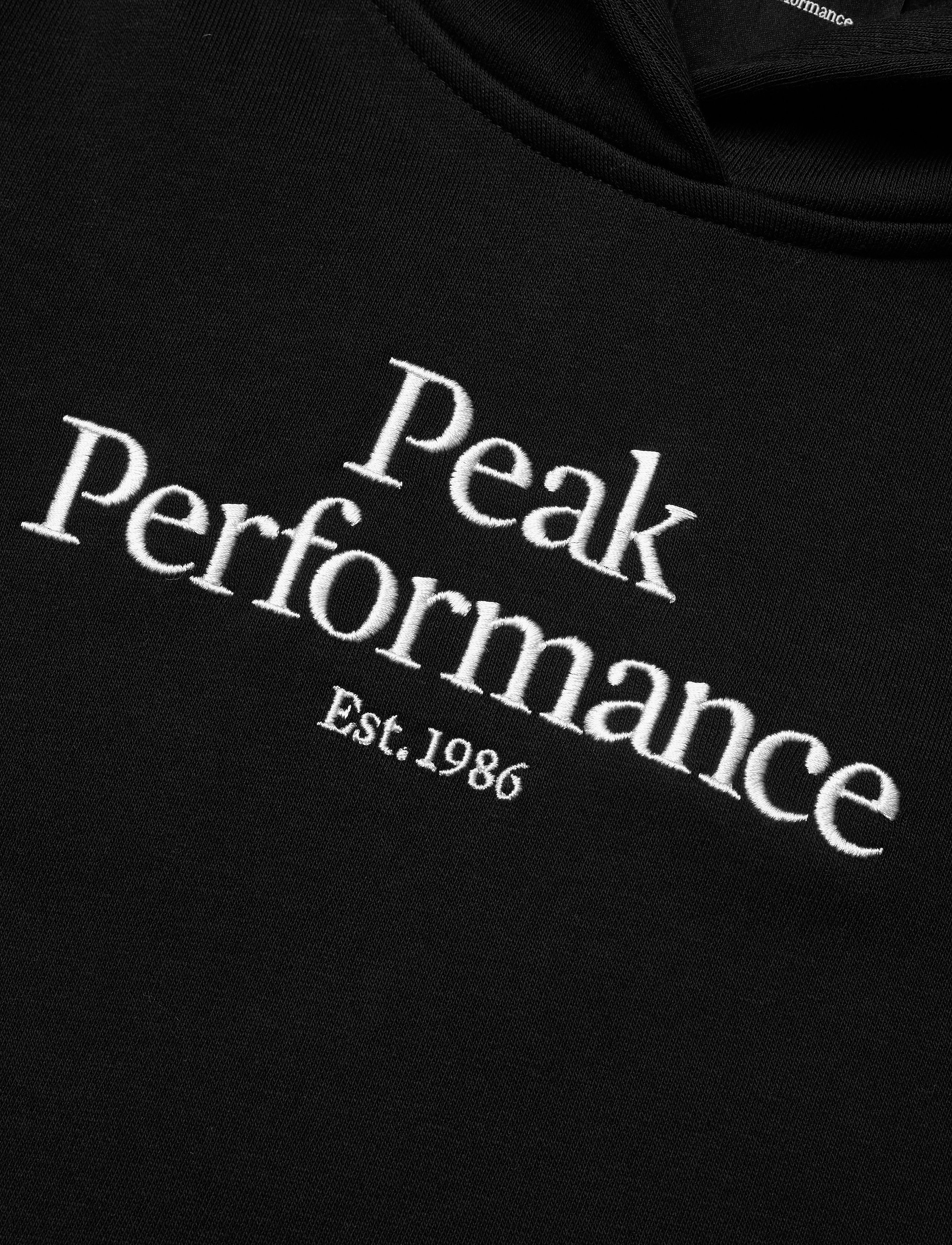 Peak Performance - JR Original Hood - black - 2