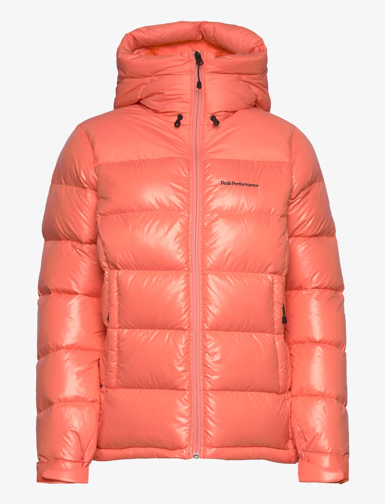 Peak Performance - W Frost Glacier Down H J-LIGHT ORANGE - winter jacket - light orange - 0