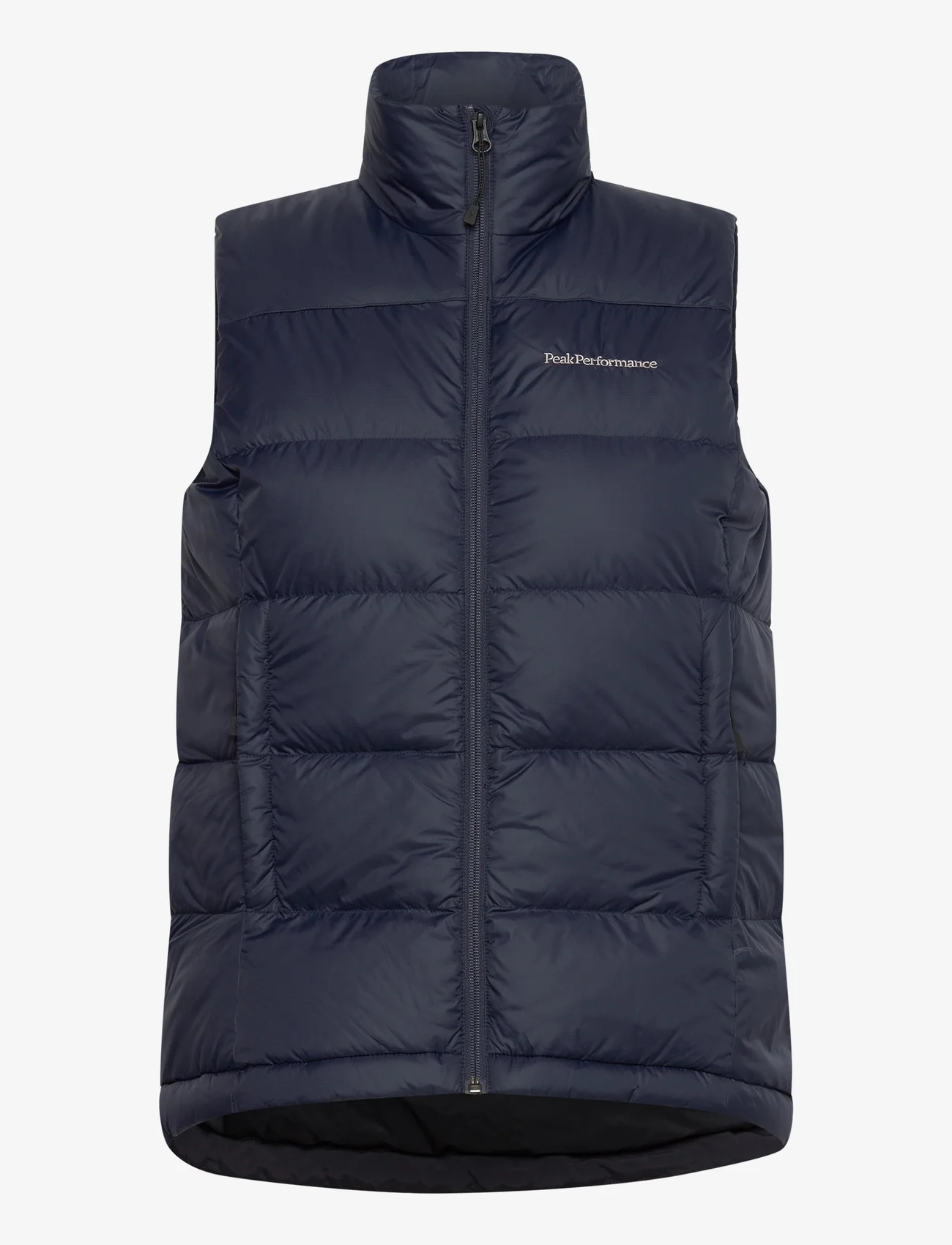 Peak Performance - W Frost Explorer Vest-BLUE SHADOW - puffer vests - blue shadow - 0