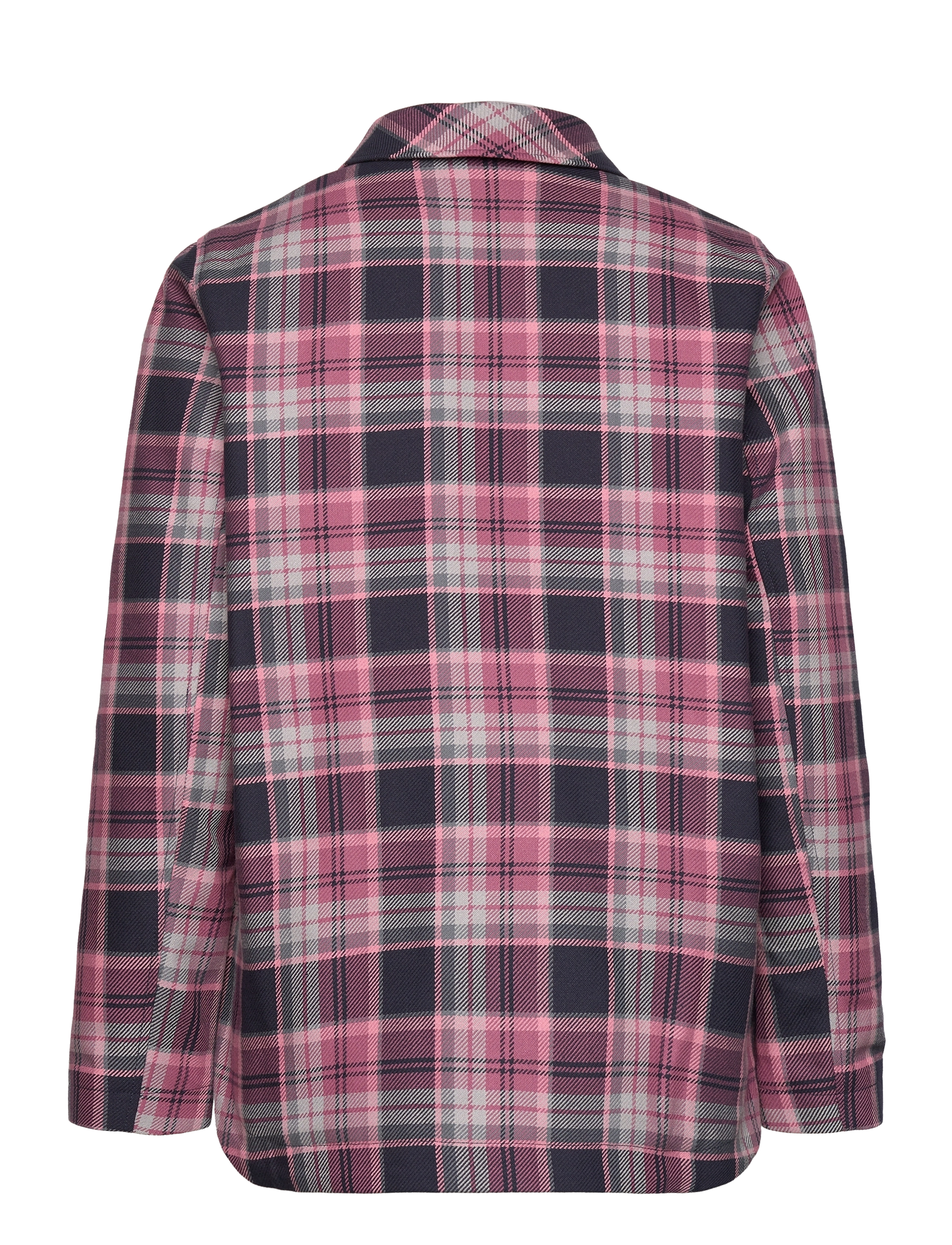 Peak Performance - W Padded Cotton Overshirt - skjortor - 128 check - 1