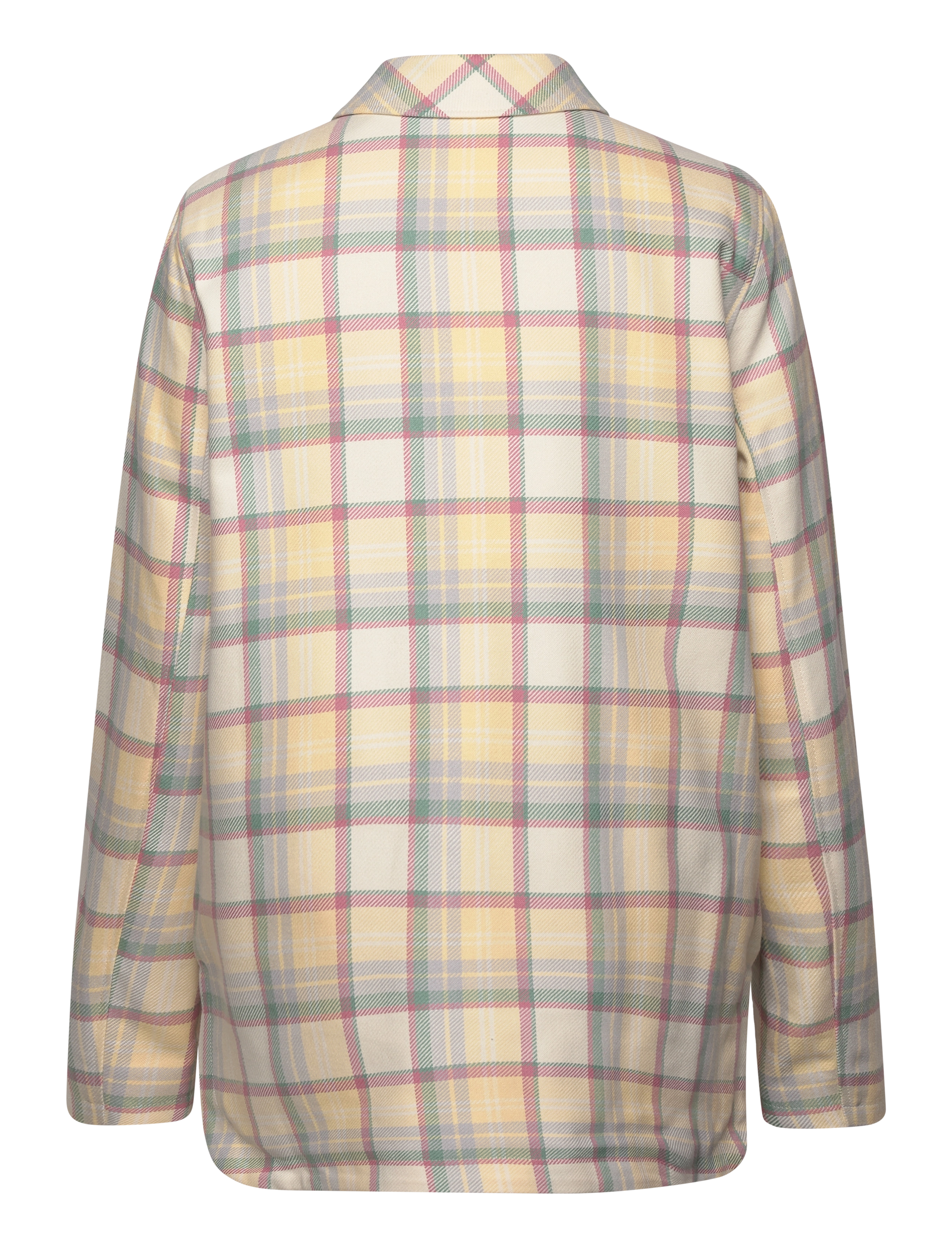 Peak Performance - W Padded Cotton Overshirt - sportoberteile - 129 check - 1