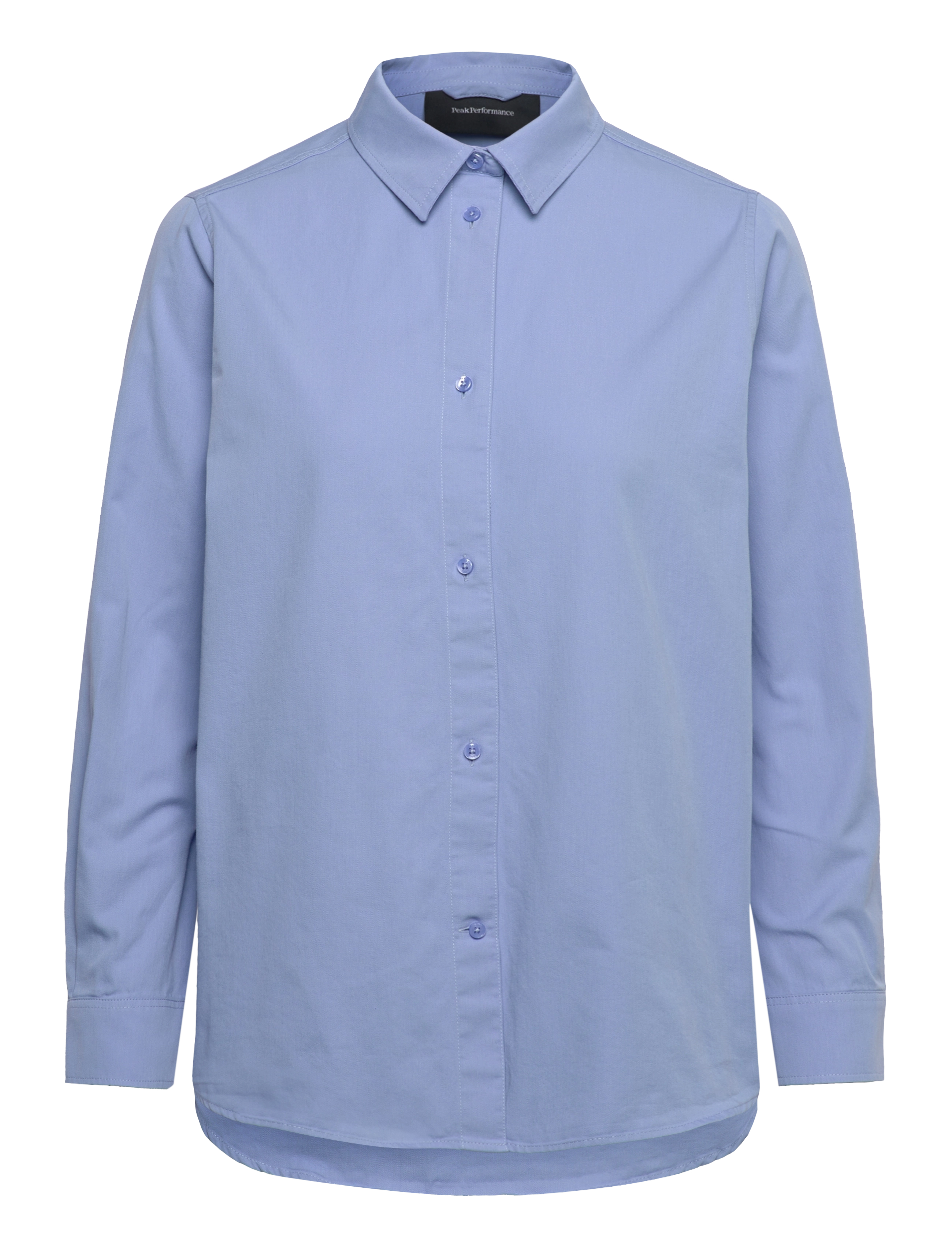 Peak Performance W Soft Cotton Shirt - Peak Performance - AMITY BLUE / blue