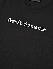 Peak Performance - W Ground Tee - t-shirts - black - 2