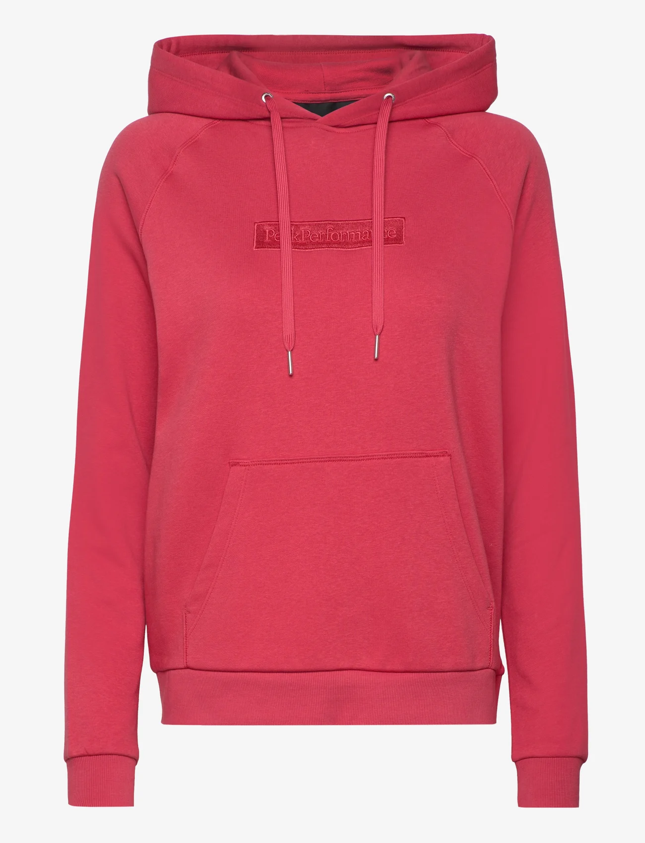 Peak Performance - W Ease Hood - hoodies - softer red - 0