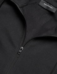 Peak Performance - W Ease Zip Hood-BLACK - mid layer jackets - black - 2