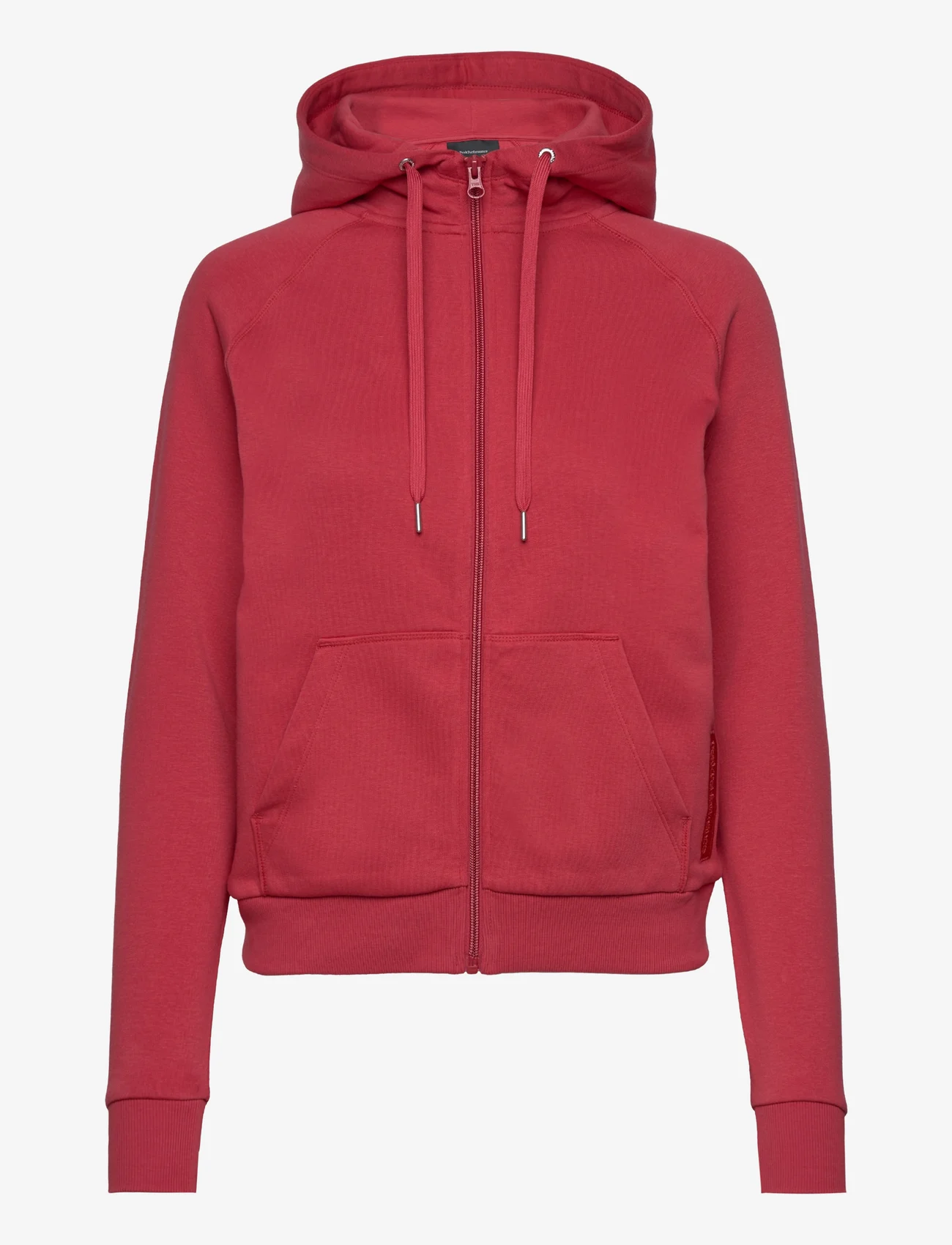 Peak Performance - W Ease Zip Hood - džemperi ar kapuci - softer red - 0