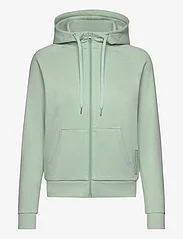Peak Performance - W Ease Zip Hood - hoodies - delta green - 0