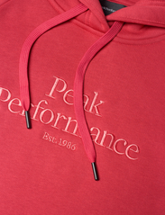 Peak Performance - W Original Hood-SOFTER RED - softer red - 2