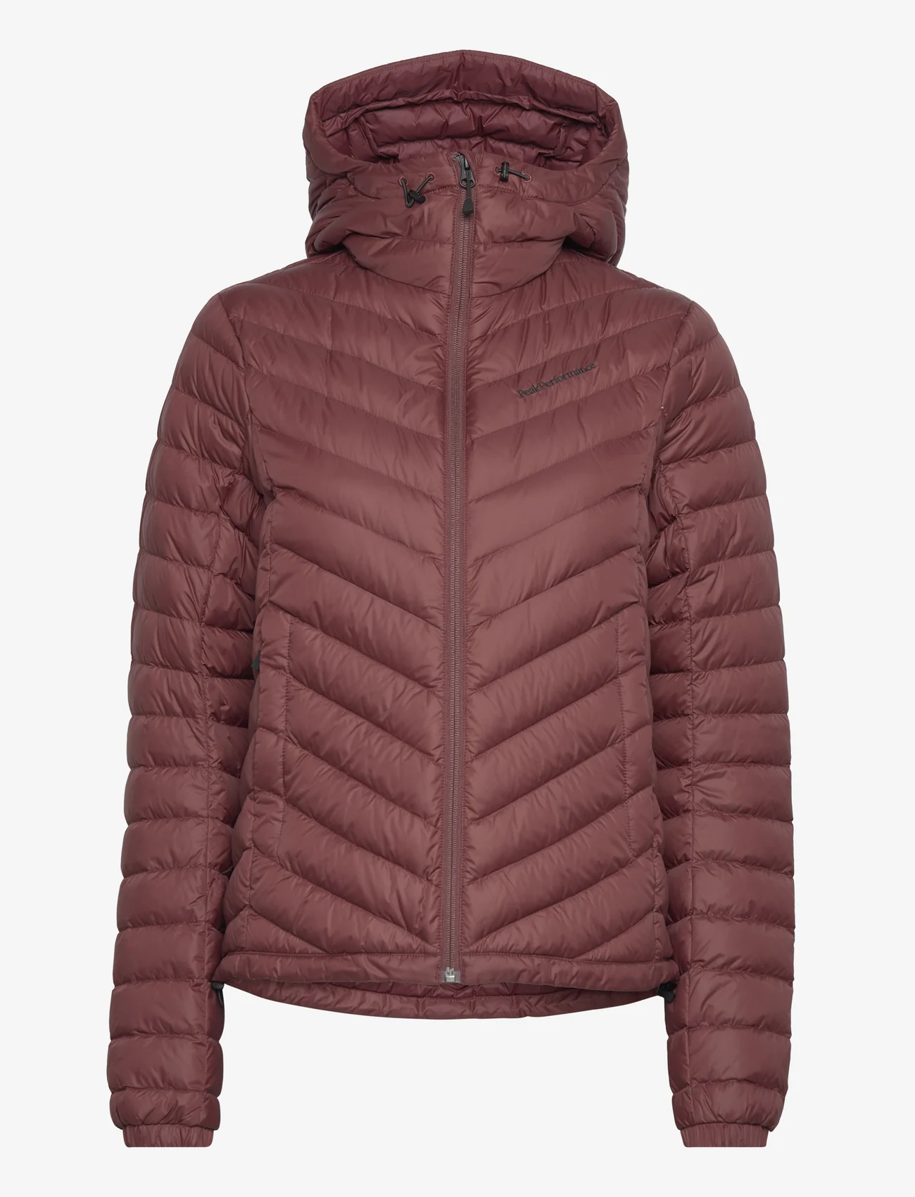 Peak Performance - W Frost Down Hood Jacket-SAPOTE - winter jacket - sapote - 0