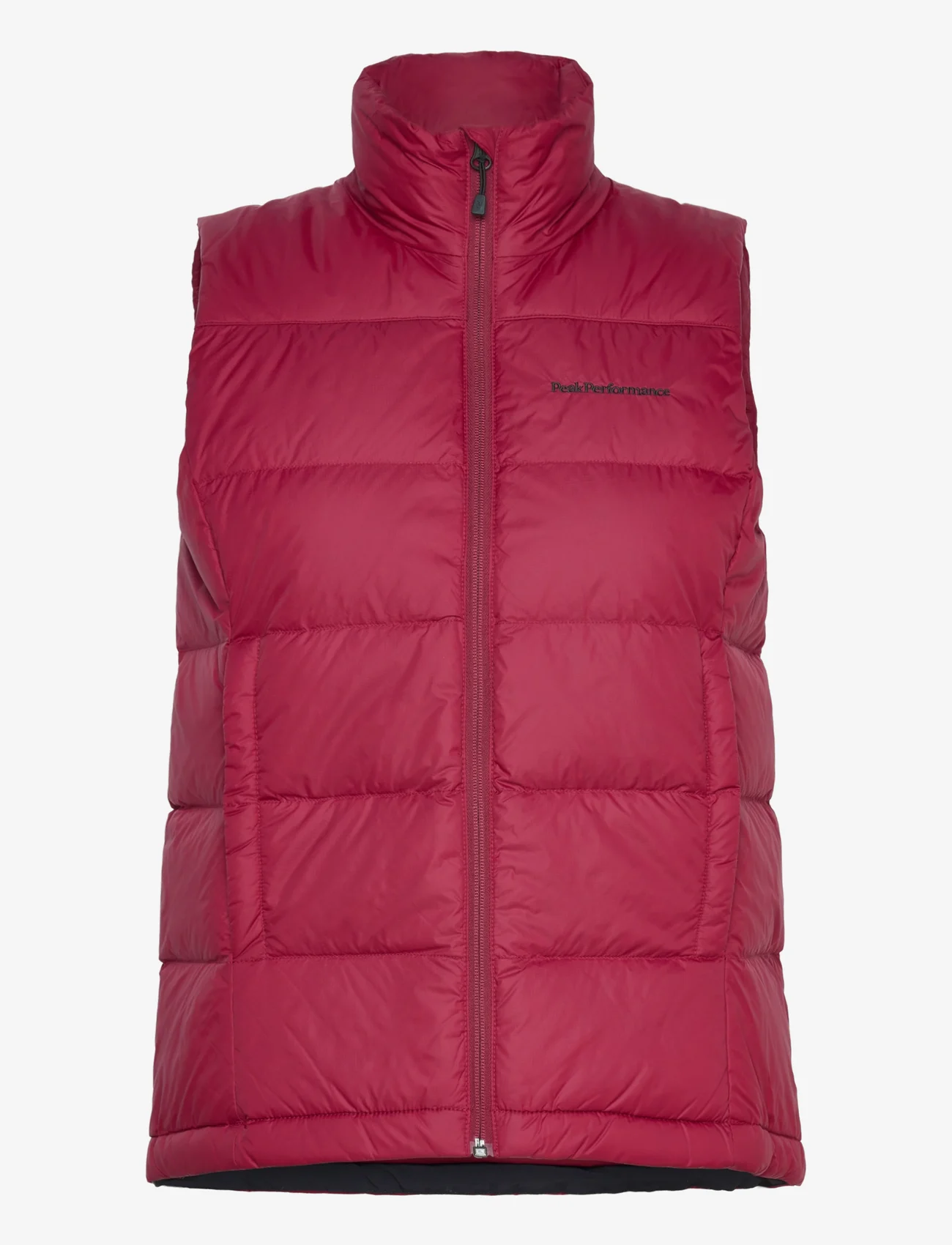 Peak Performance - W Frost Explorer Vest - puffer vests - rogue red - 0
