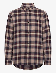 Peak Performance - W Cotton Flannel Shirt-141 CHECK - langermede skjorter - 141 check - 0