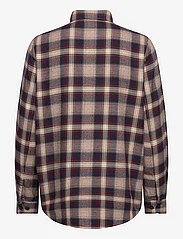 Peak Performance - W Cotton Flannel Shirt-141 CHECK - langærmede skjorter - 141 check - 1