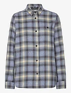 W Cotton Flannel Shirt-142 CHECK - 142 CHECK